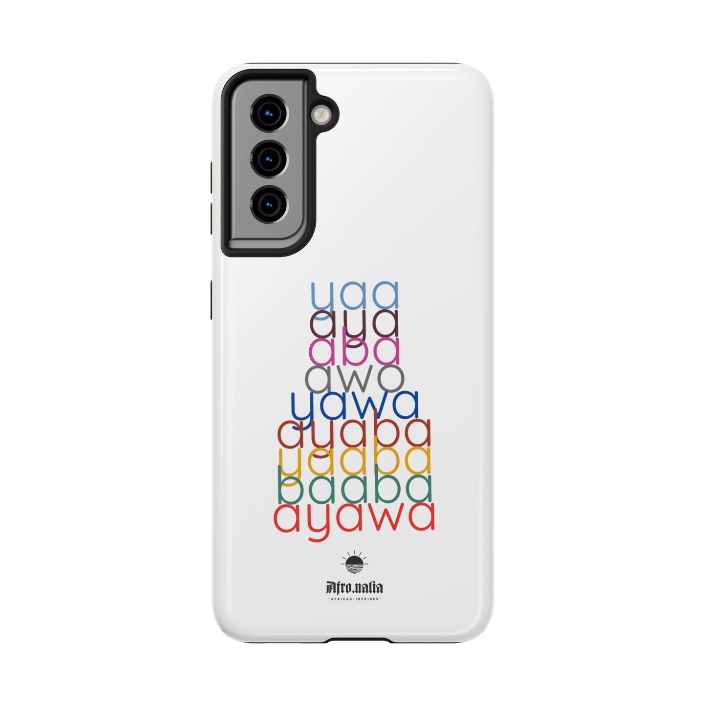 The Shapes of Yaa Tough Phone Cases