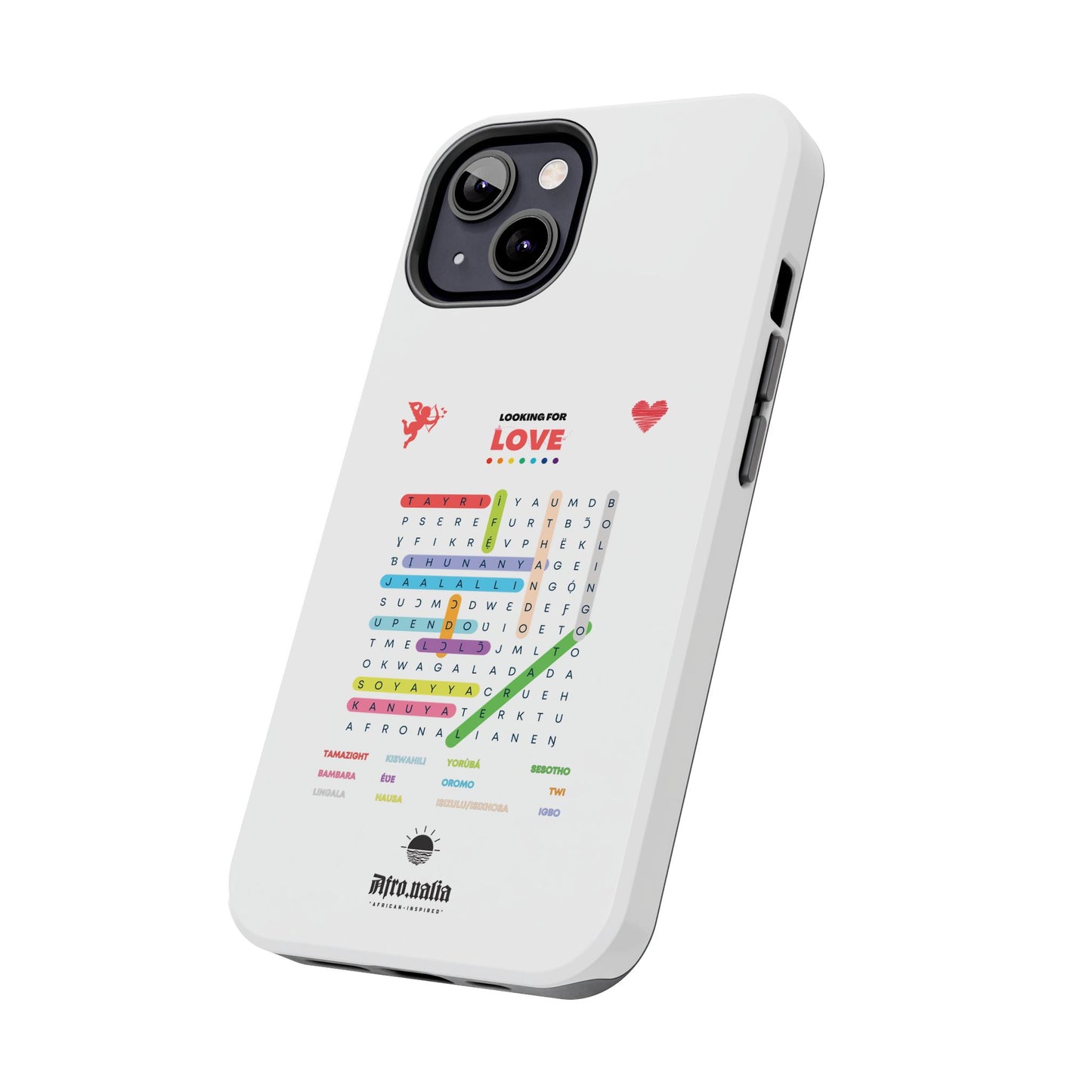 Looking for Love Phone Case - White
