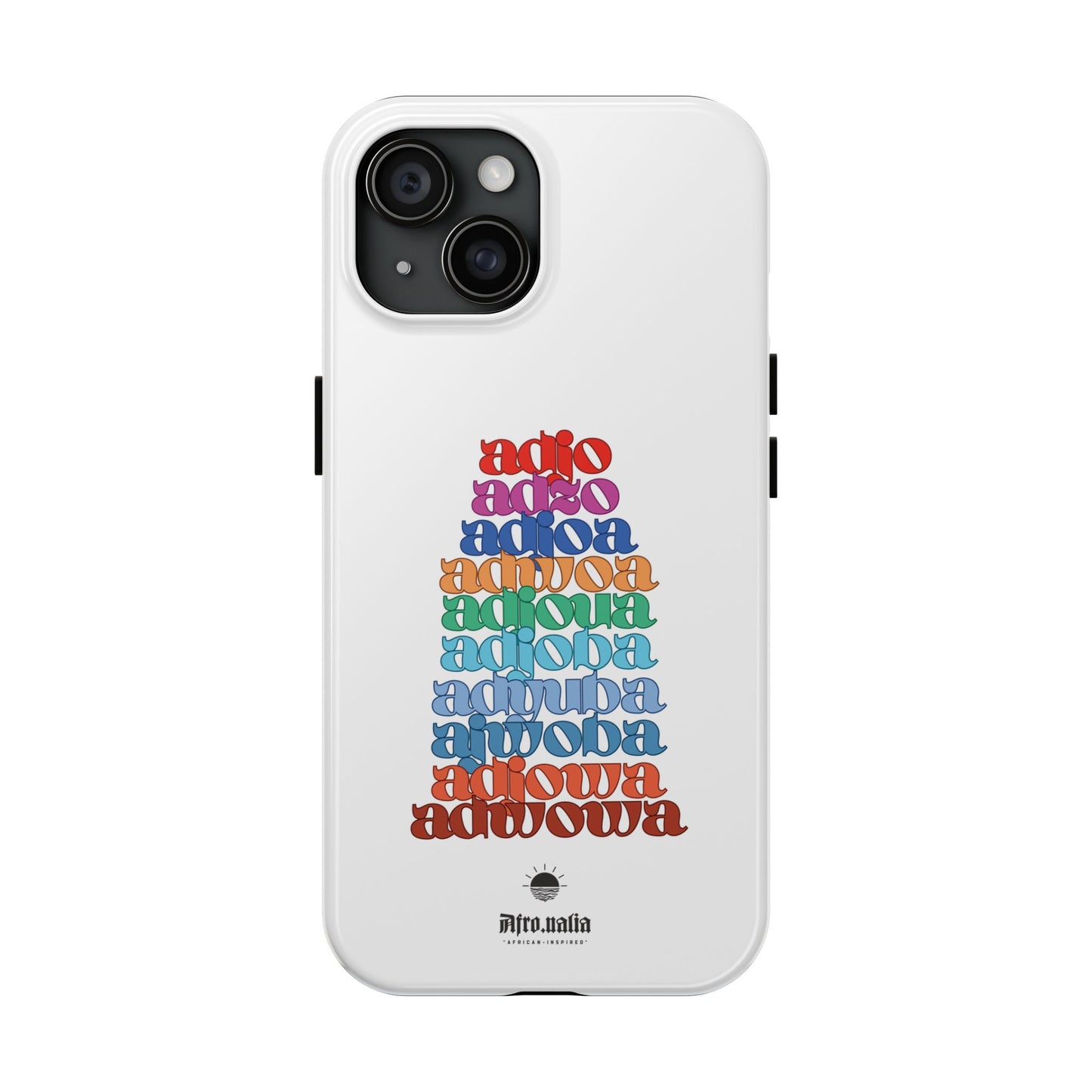 The Shapes of Adwoa Tough Phone Cases