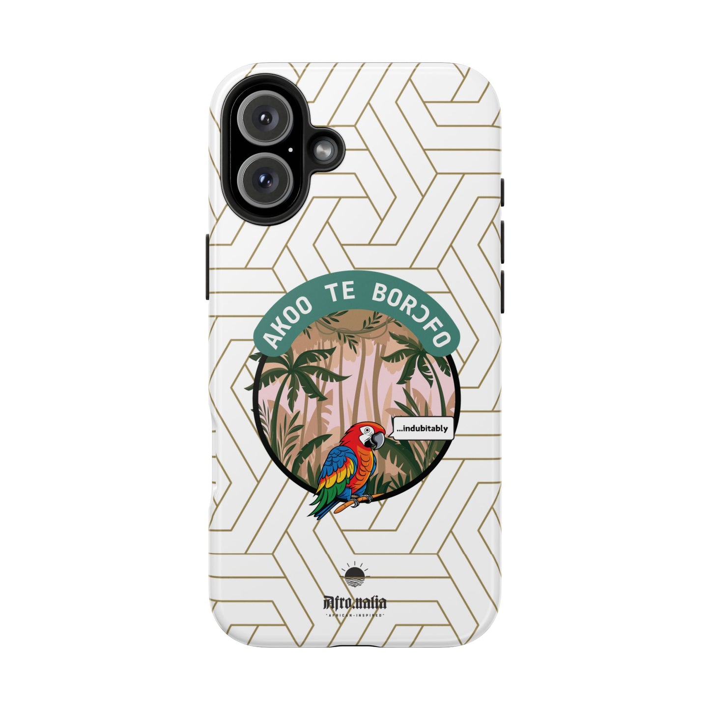Akoo Te Borɔfo Tough Phone Cases