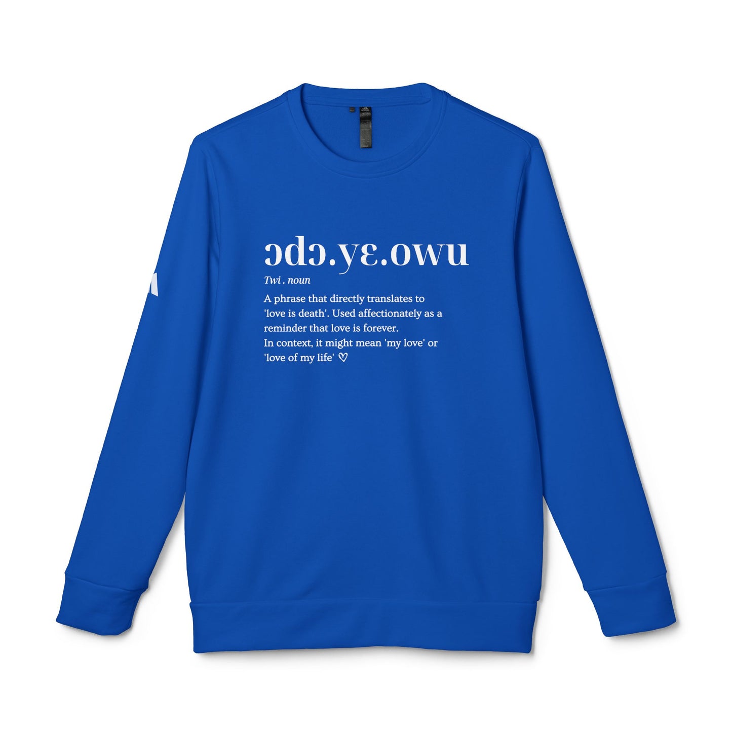 Ɔdɔyɛwu Adidas Crewneck Sweatshirt