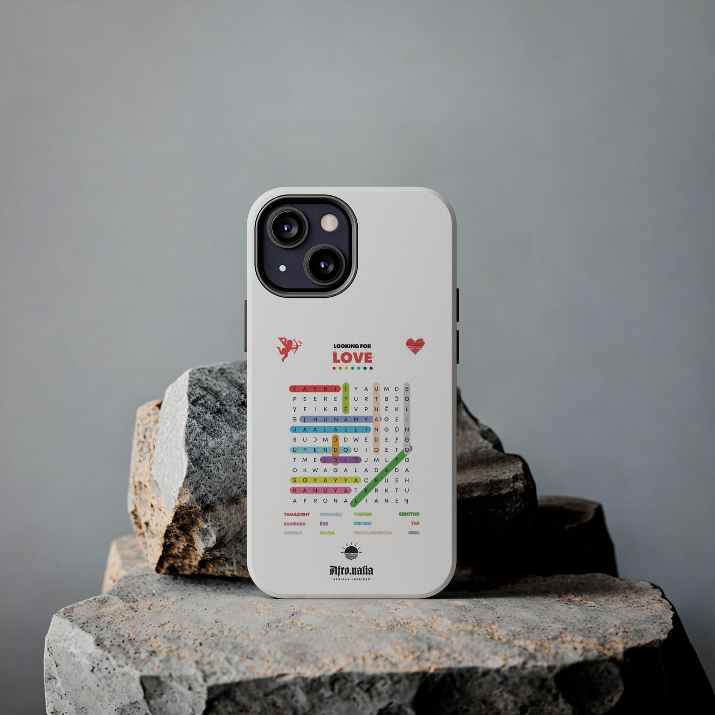 Looking for Love Phone Case - White