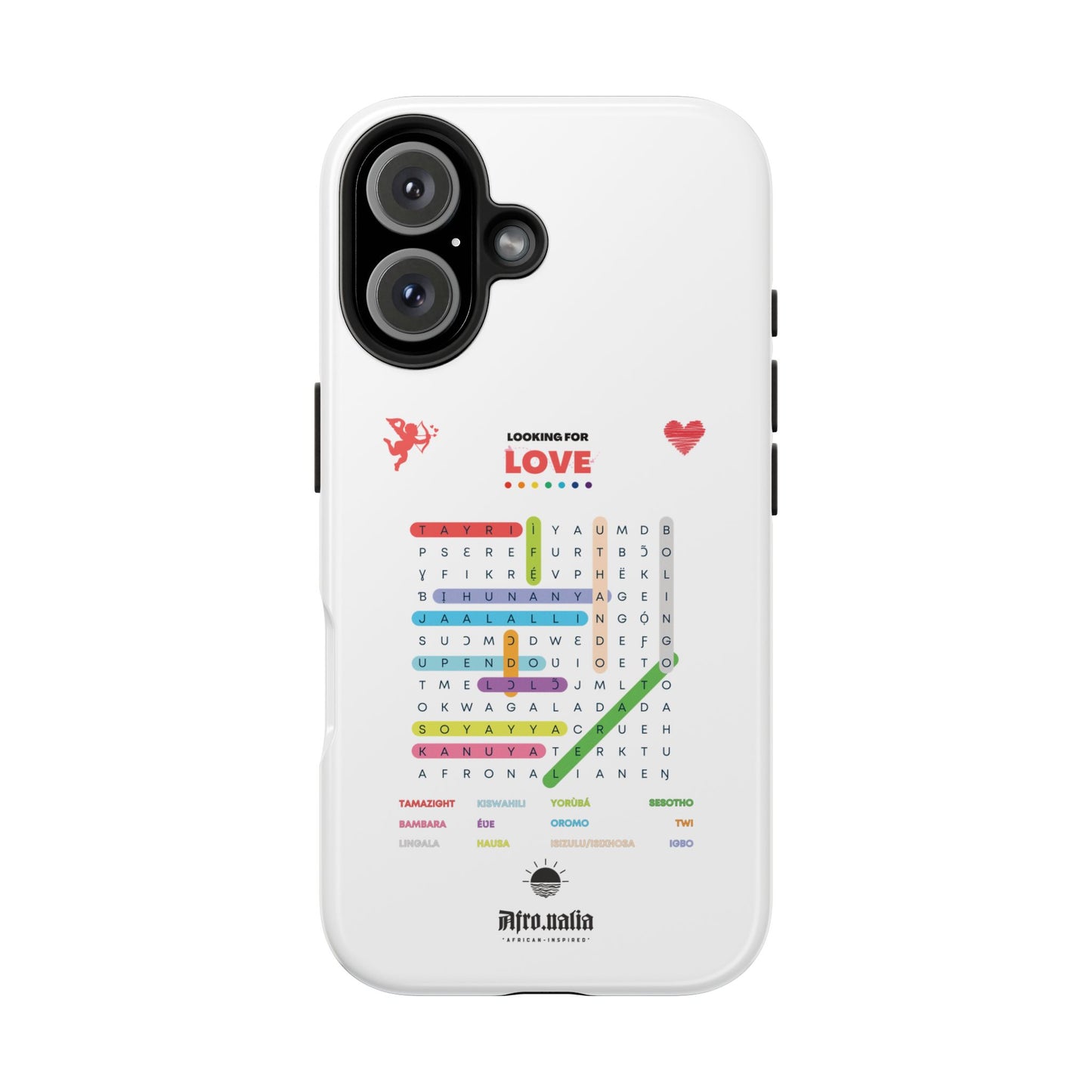 Looking for Love Phone Case - White