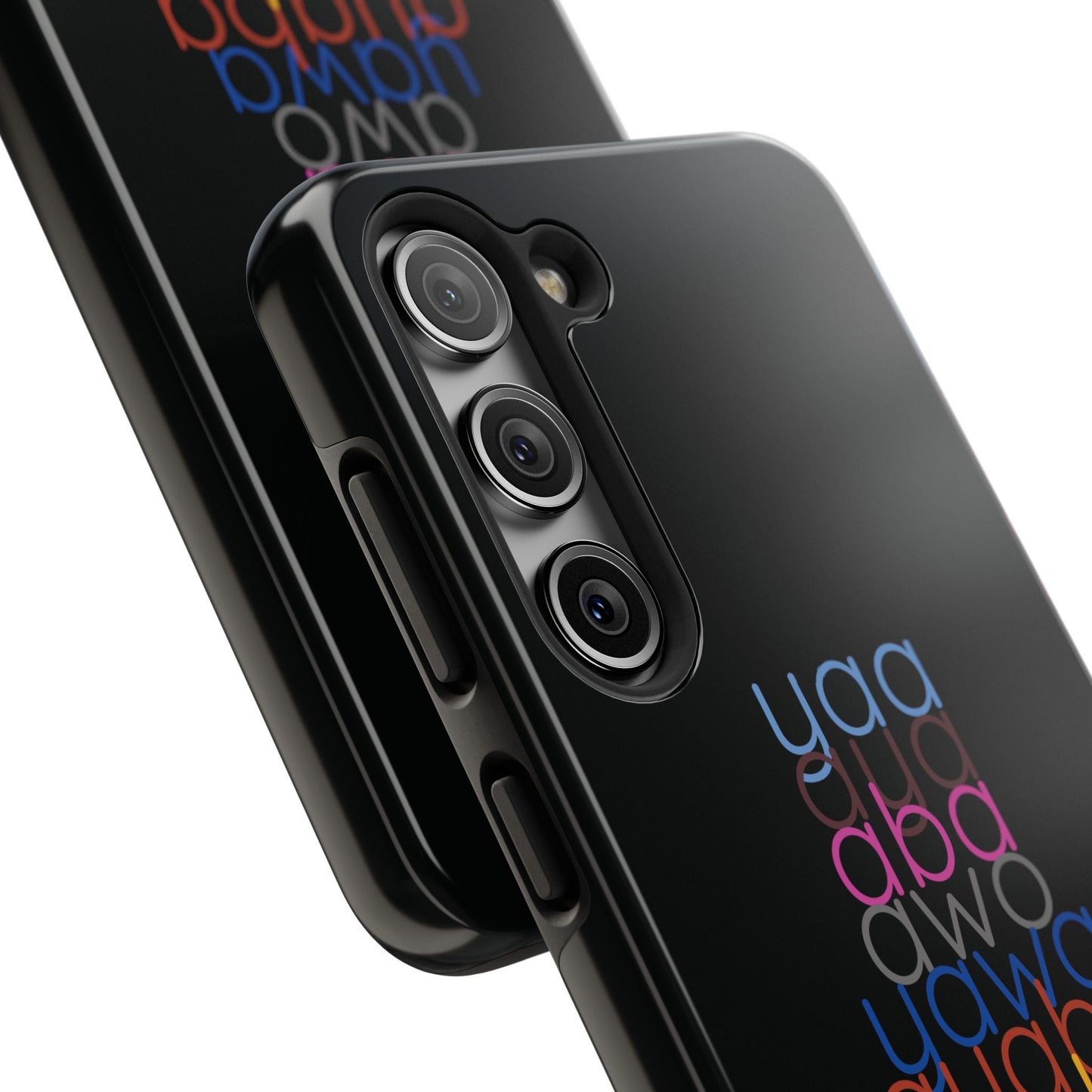 The Shapes of Yaa Black Tough Phone Cases