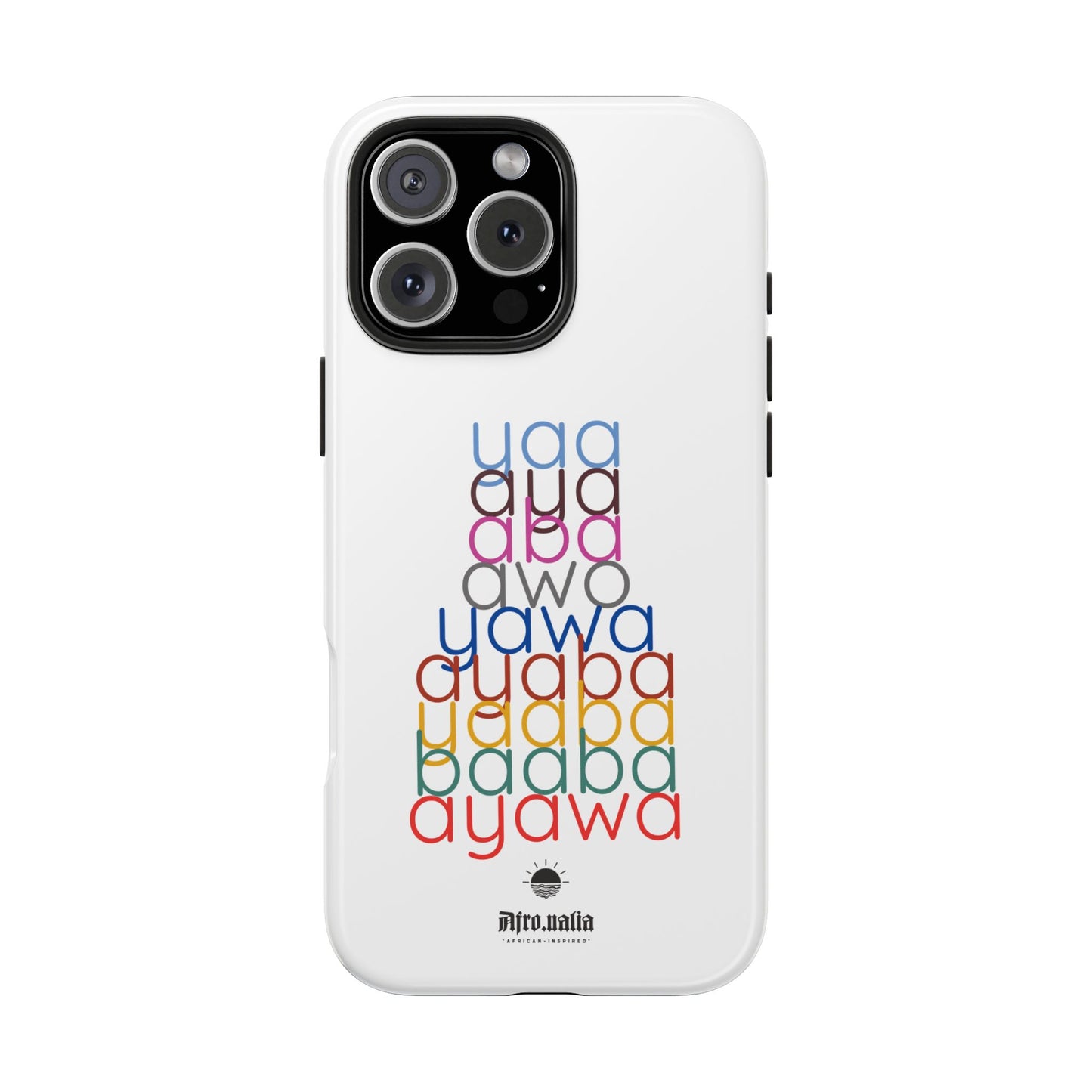 The Shapes of Yaa Tough Phone Cases