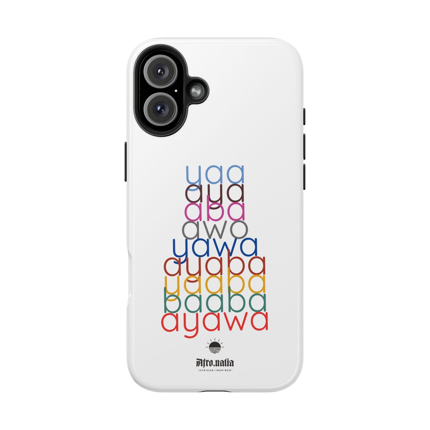 The Shapes of Yaa Tough Phone Cases