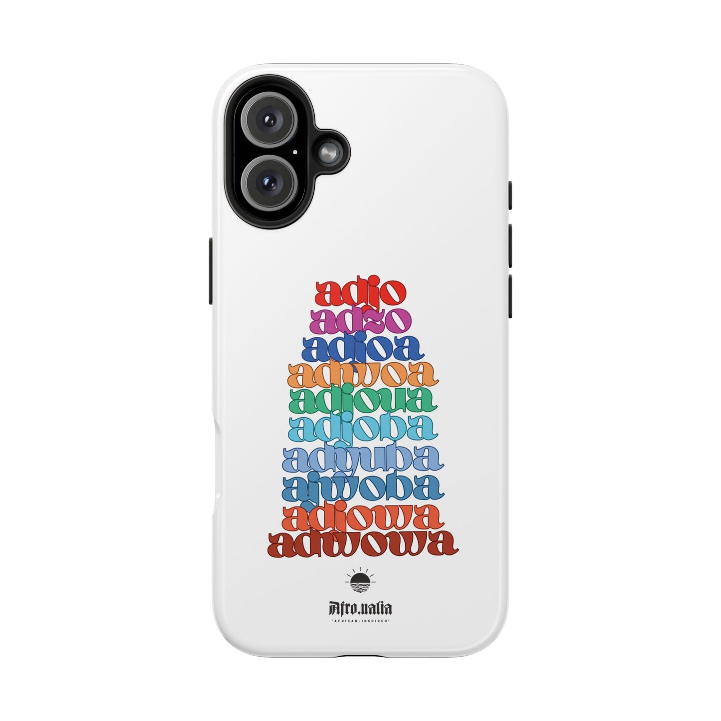 The Shapes of Adwoa Tough Phone Cases