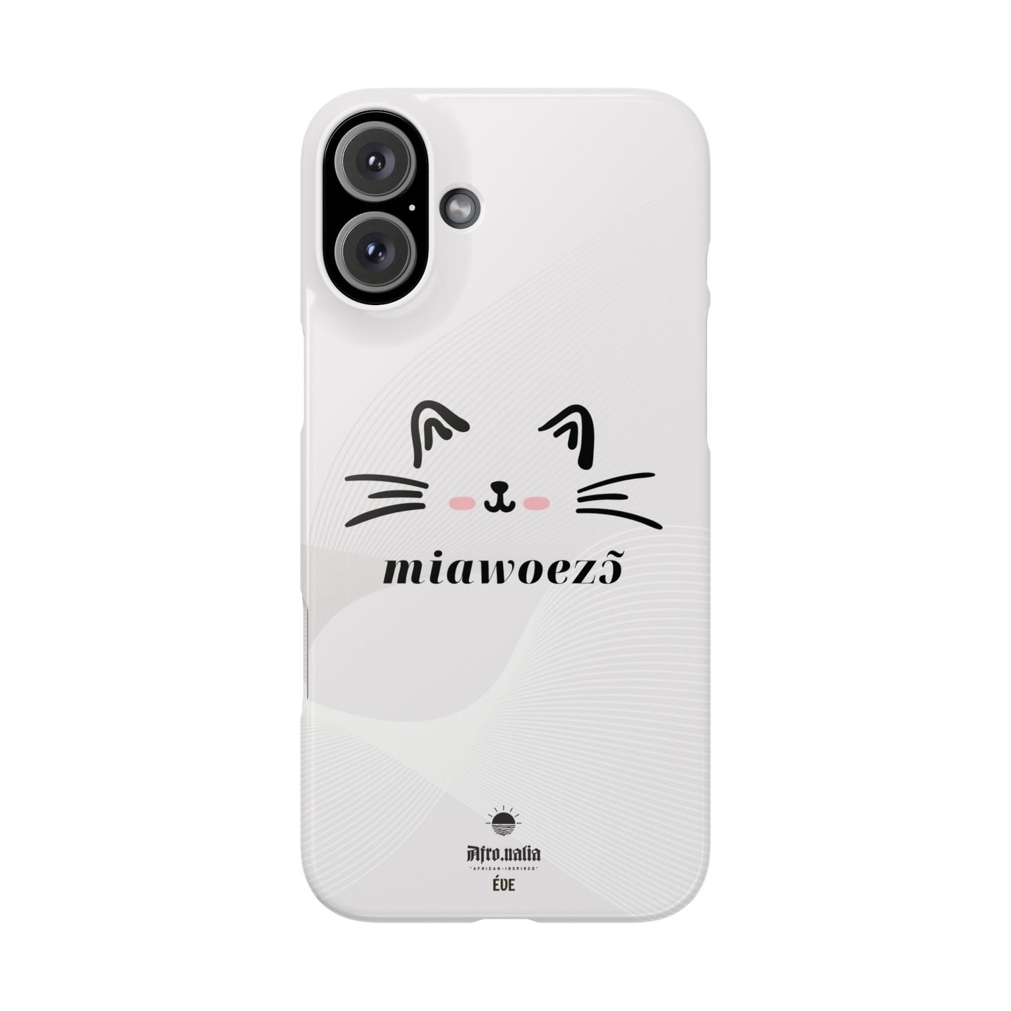 Miawoezo iPhone Slim Phone Cases