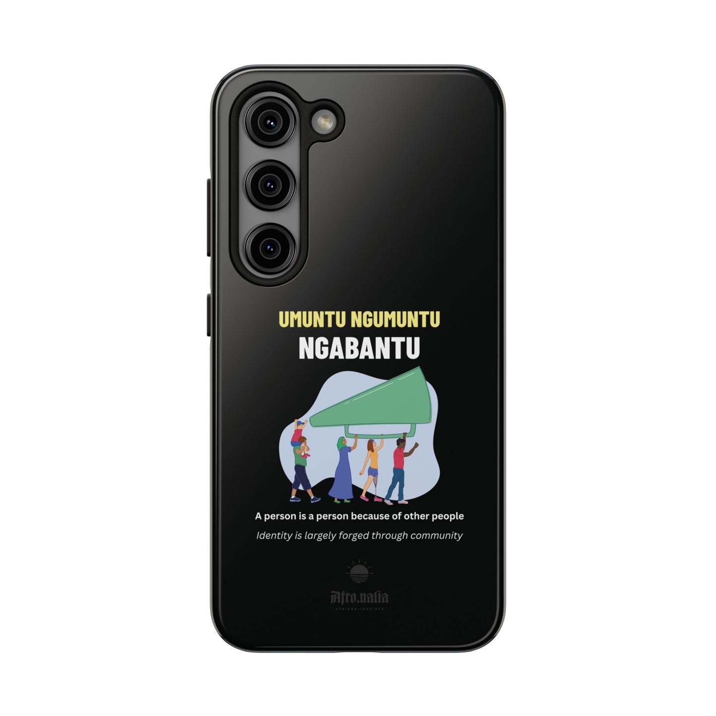 Umuntu Tough Phone Cases