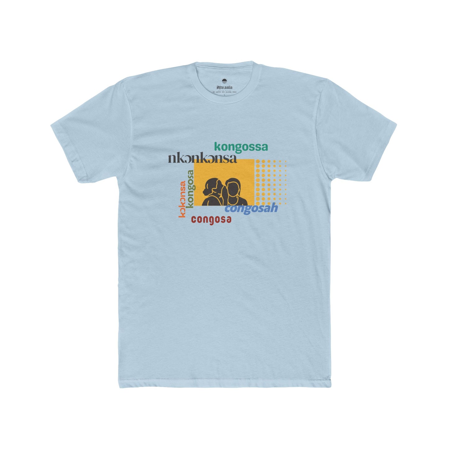 Nkɔnkɔnsa Cotton Crew T-shirt