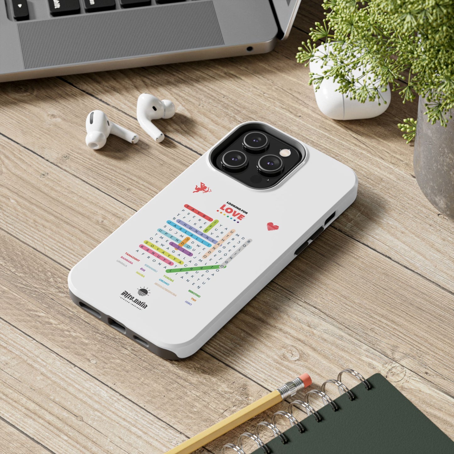 Looking for Love Phone Case - White