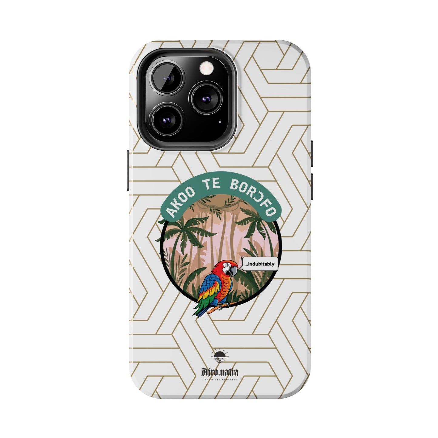 Akoo Te Borɔfo Tough Phone Cases