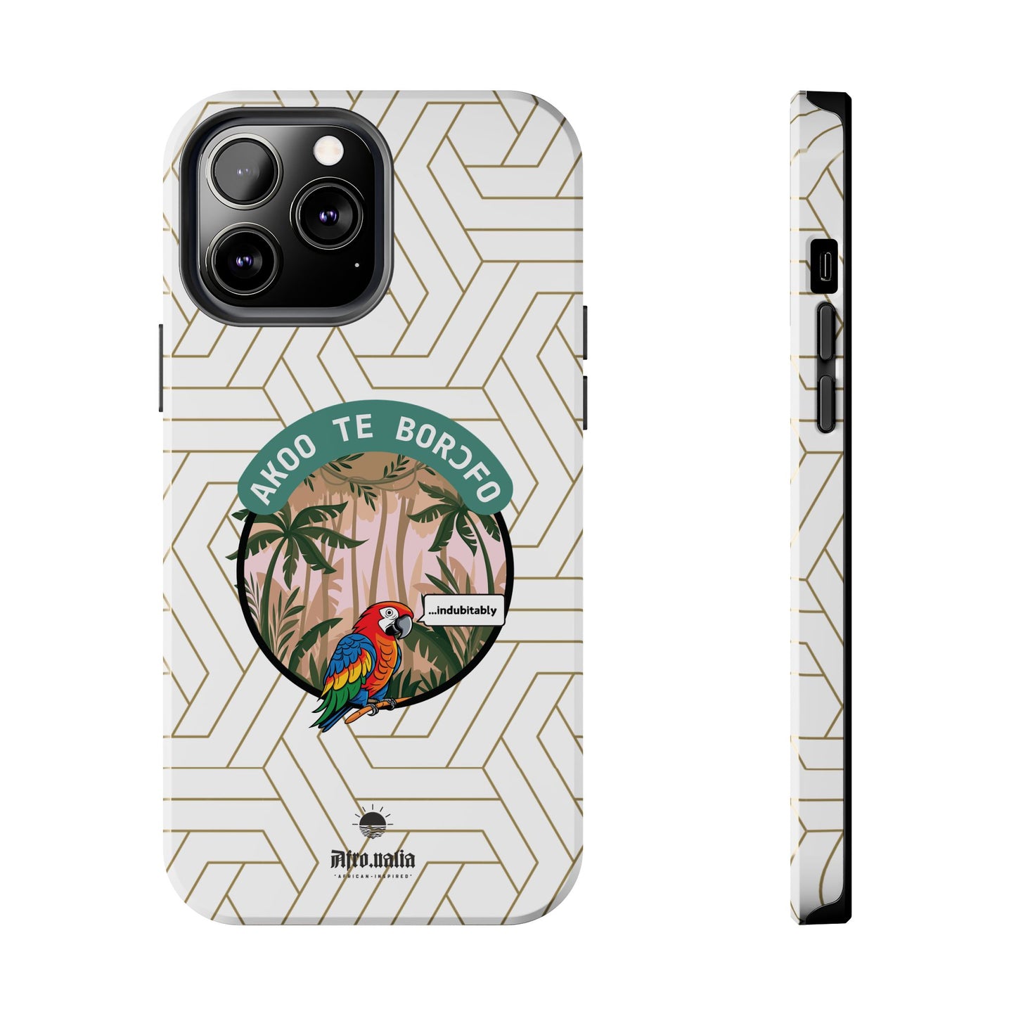 Akoo Te Borɔfo Tough Phone Cases