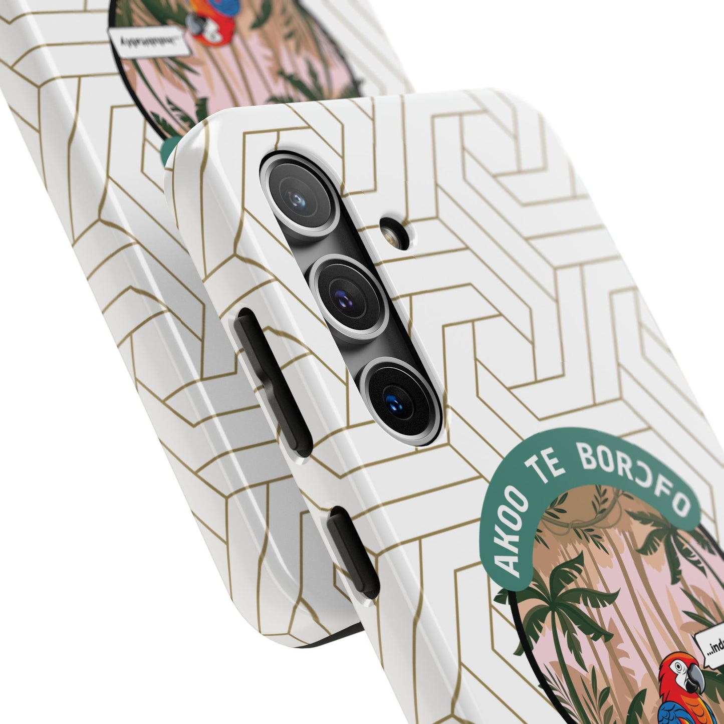Akoo Te Borɔfo Tough Phone Cases