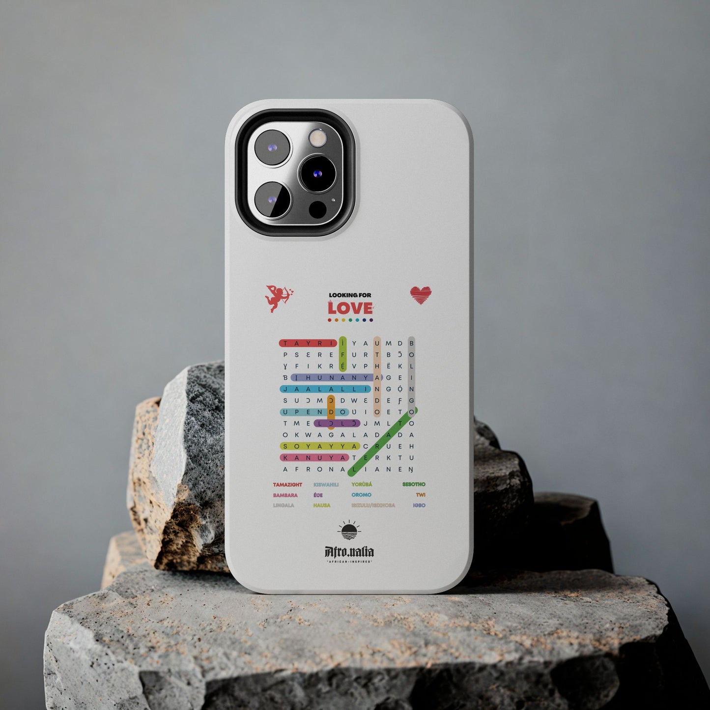 Looking for Love Phone Case - White