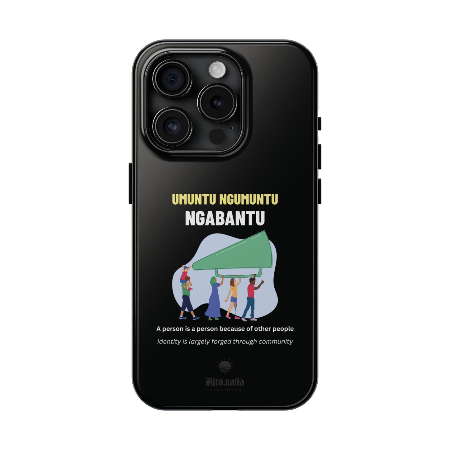 Umuntu Tough Phone Cases