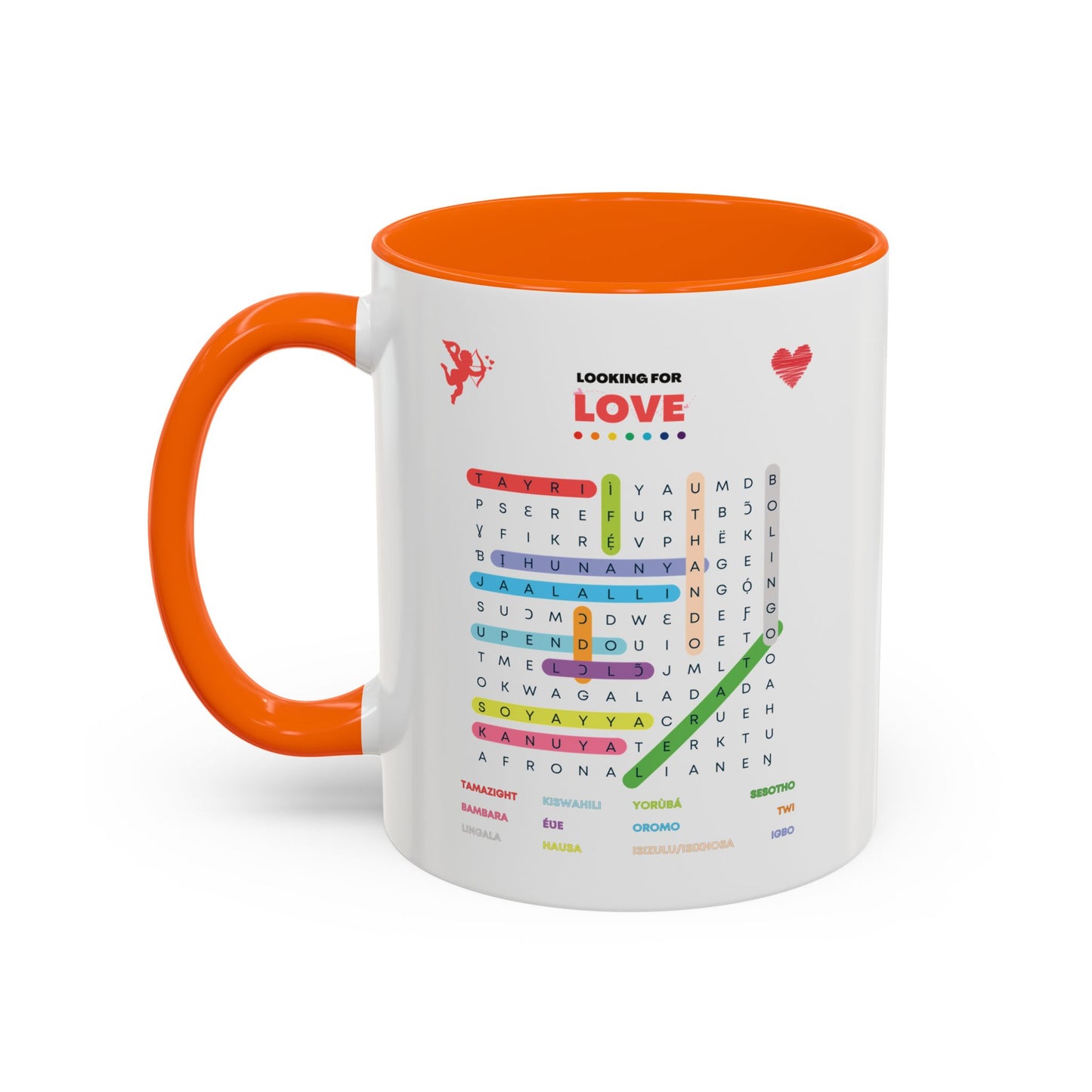 Looking for Love Multi-language Mug