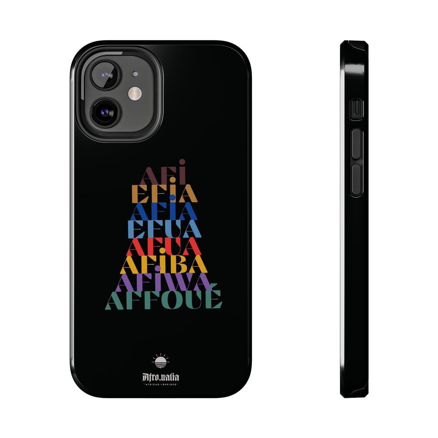 The Shapes of Afia Tough Phone Cases