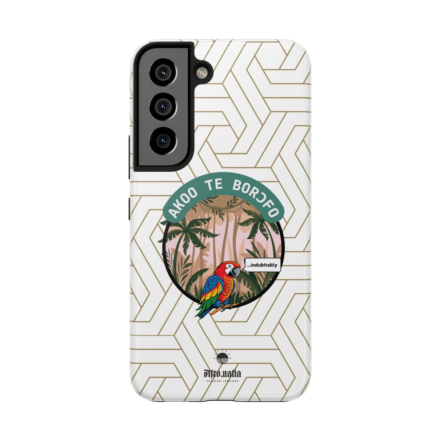 Akoo Te Borɔfo Tough Phone Cases