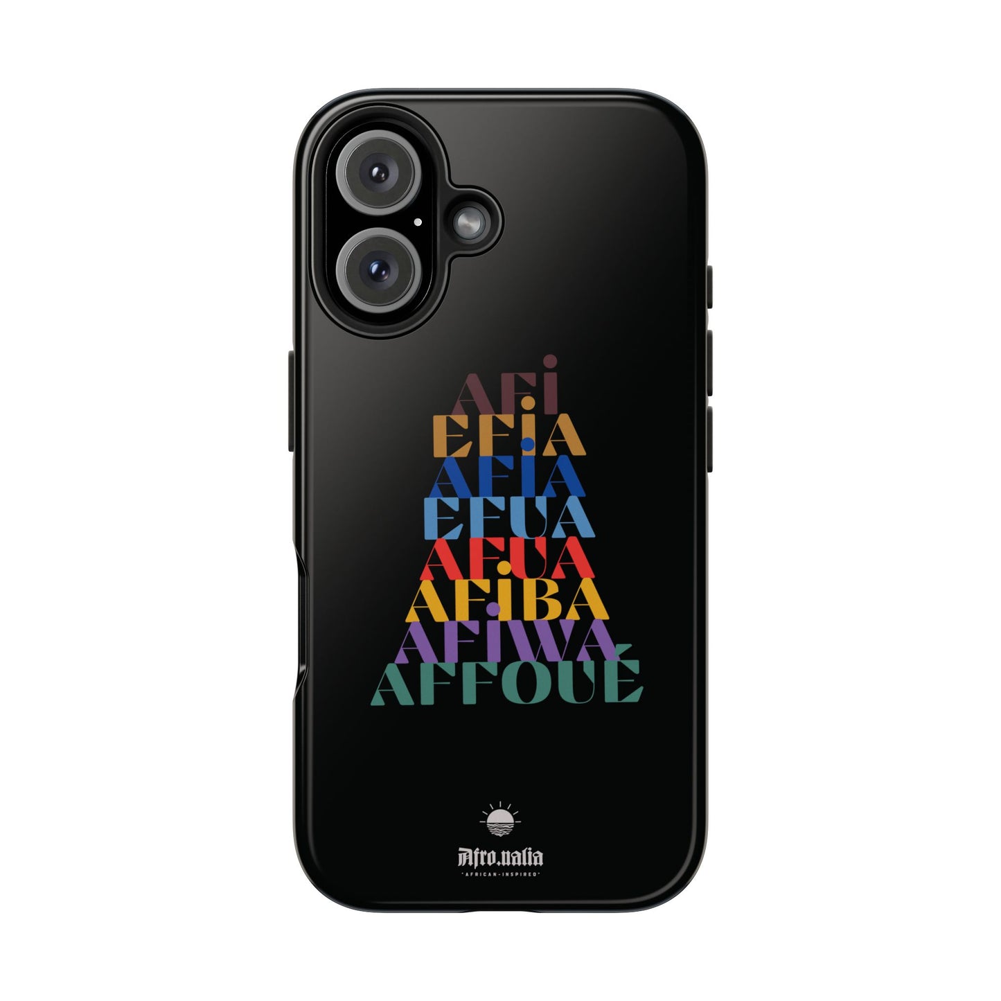 The Shapes of Afia Tough Phone Cases