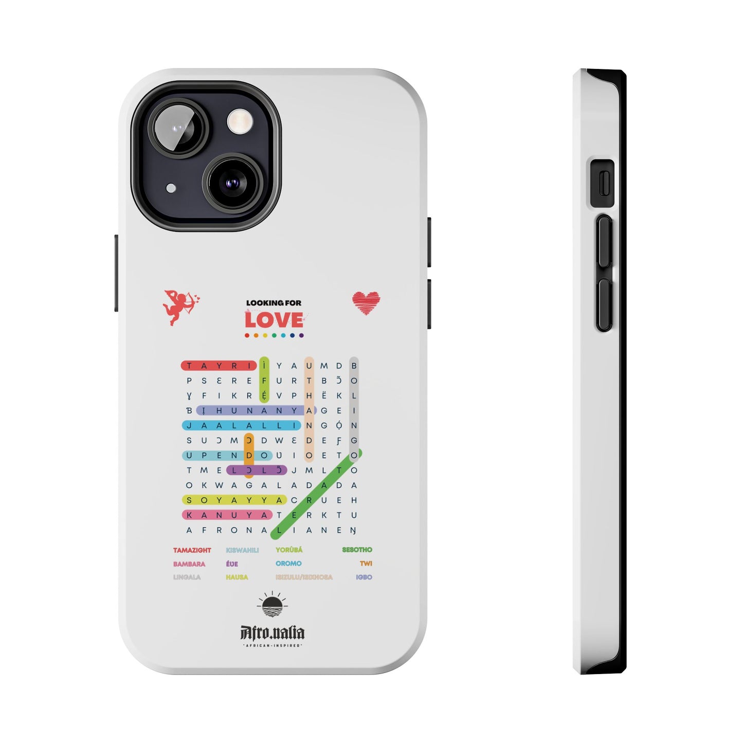 Looking for Love Phone Case - White