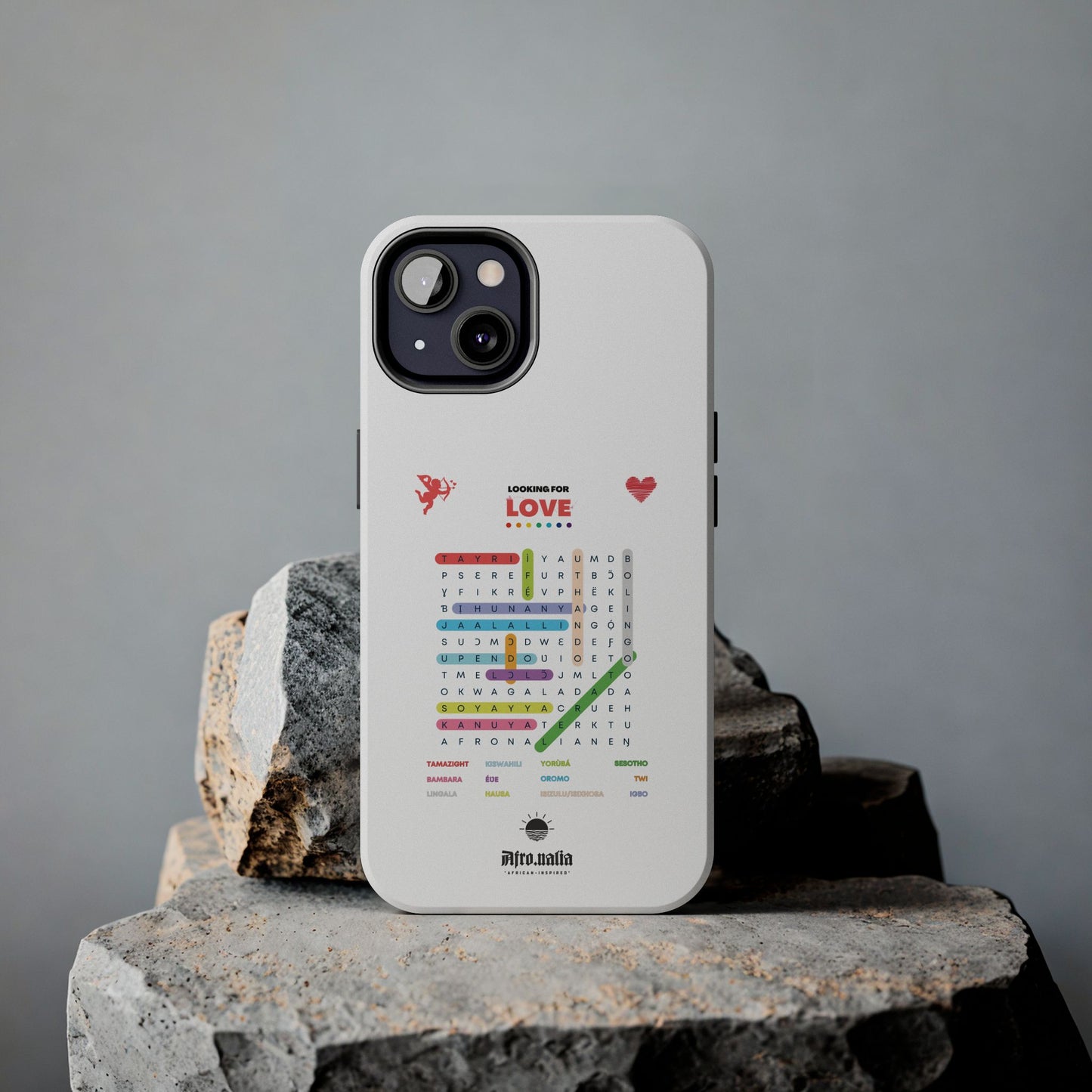 Looking for Love Phone Case - White