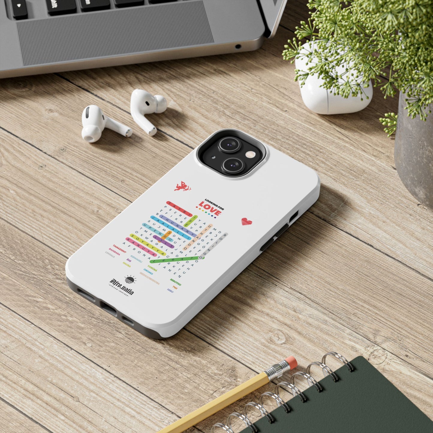Looking for Love Phone Case - White