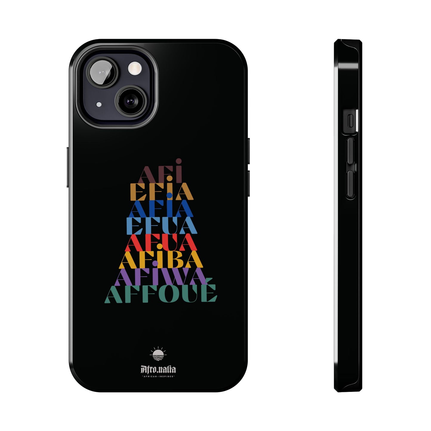 The Shapes of Afia Tough Phone Cases