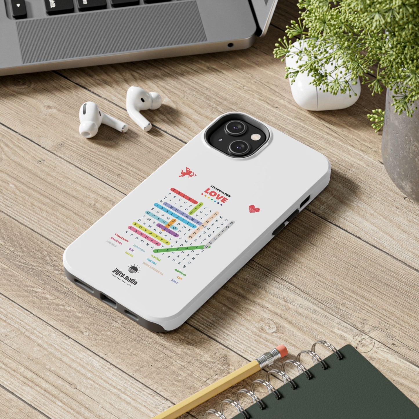 Looking for Love Phone Case - White