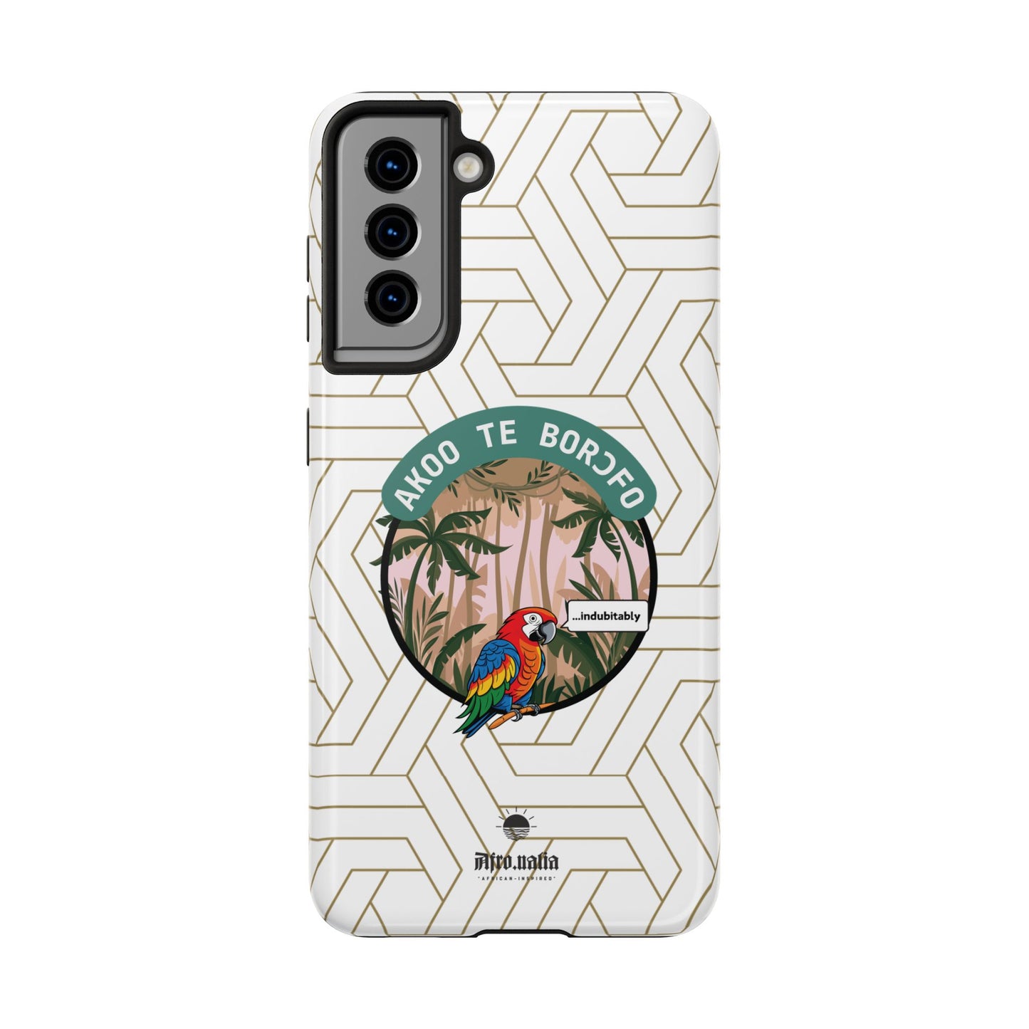 Akoo Te Borɔfo Tough Phone Cases