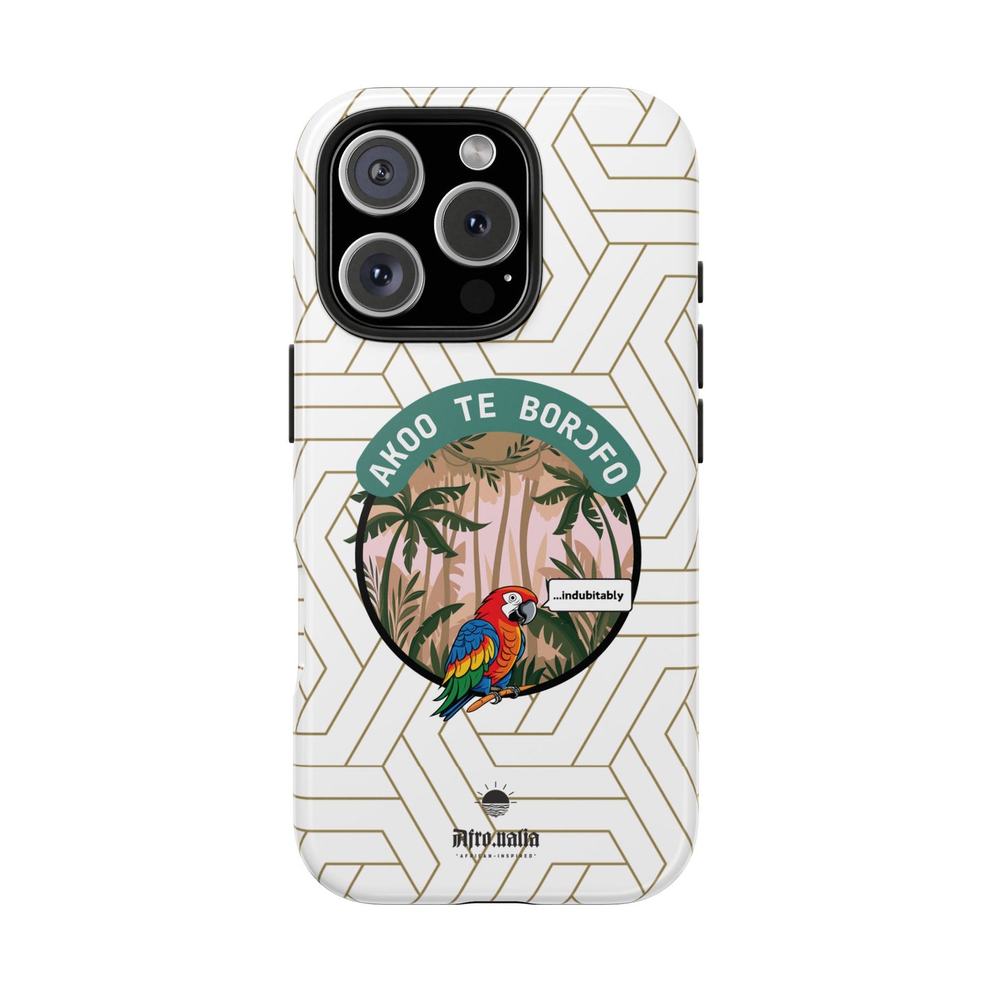 Akoo Te Borɔfo Tough Phone Cases