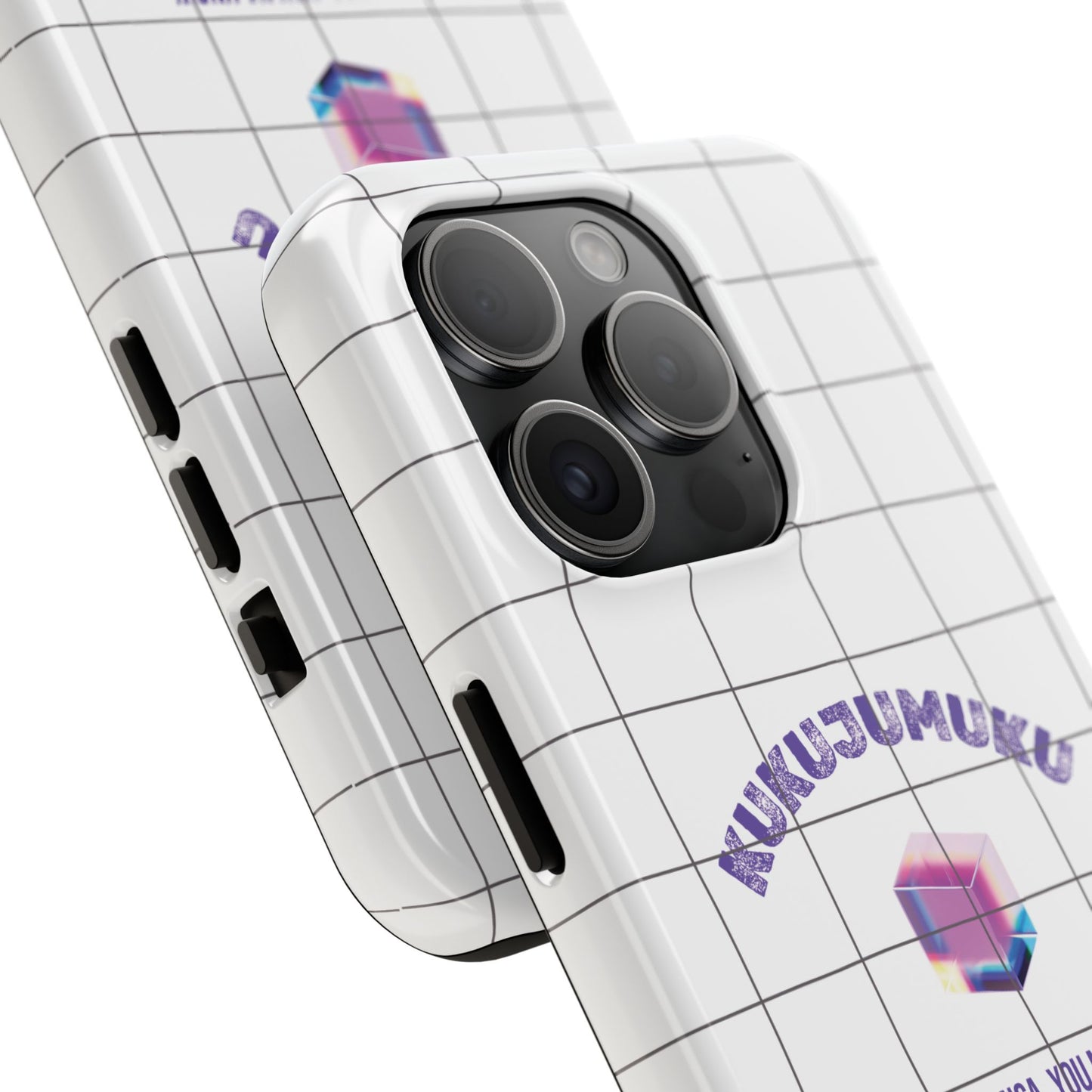 Kukujumuku Black Tough Phone Cases