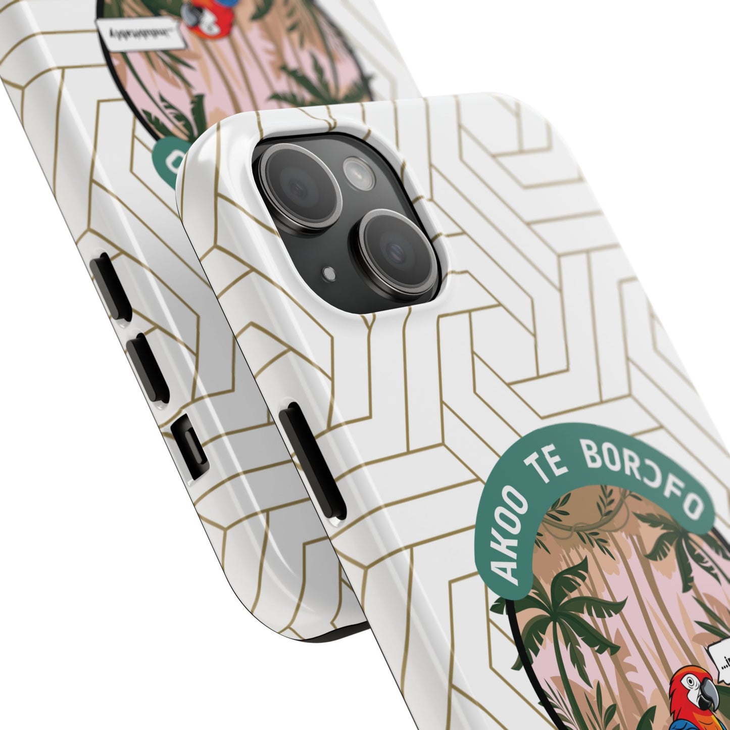 Akoo Te Borɔfo Tough Phone Cases