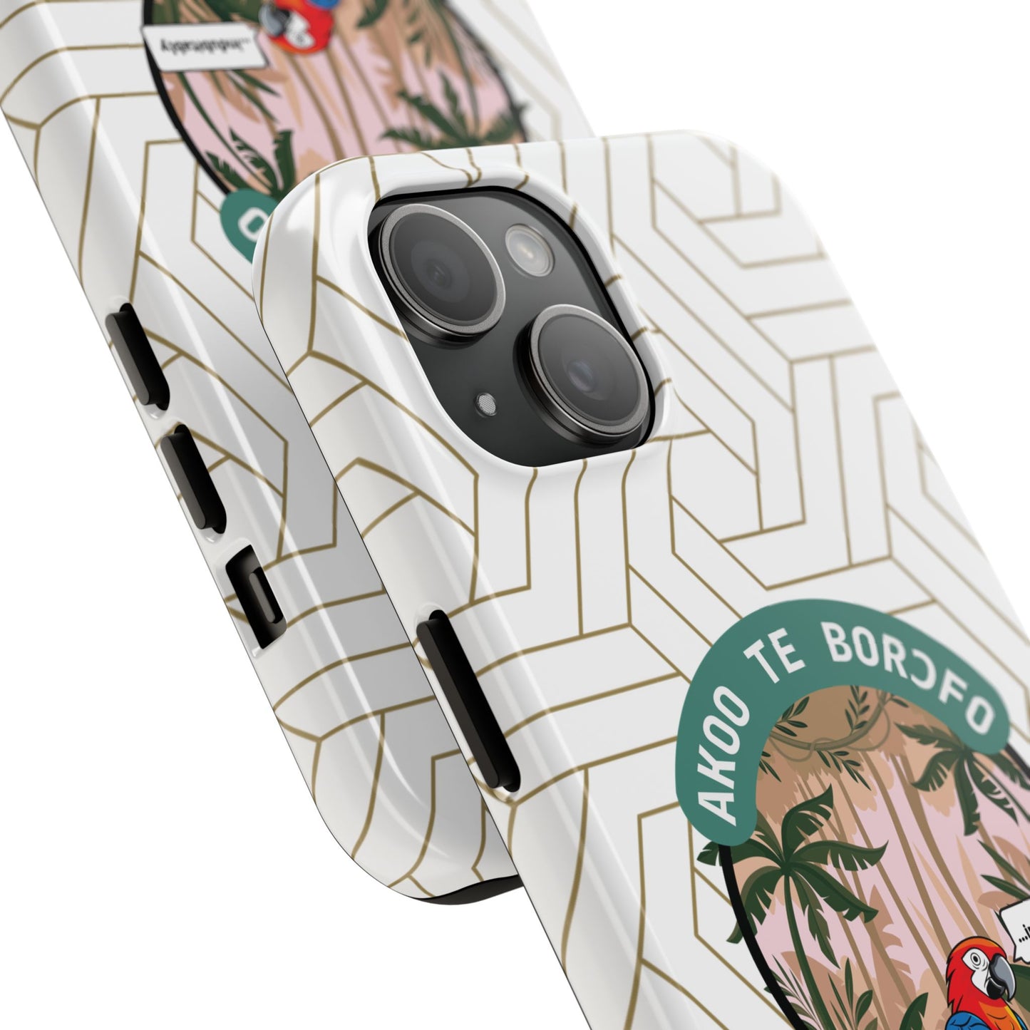 Akoo Te Borɔfo Tough Phone Cases