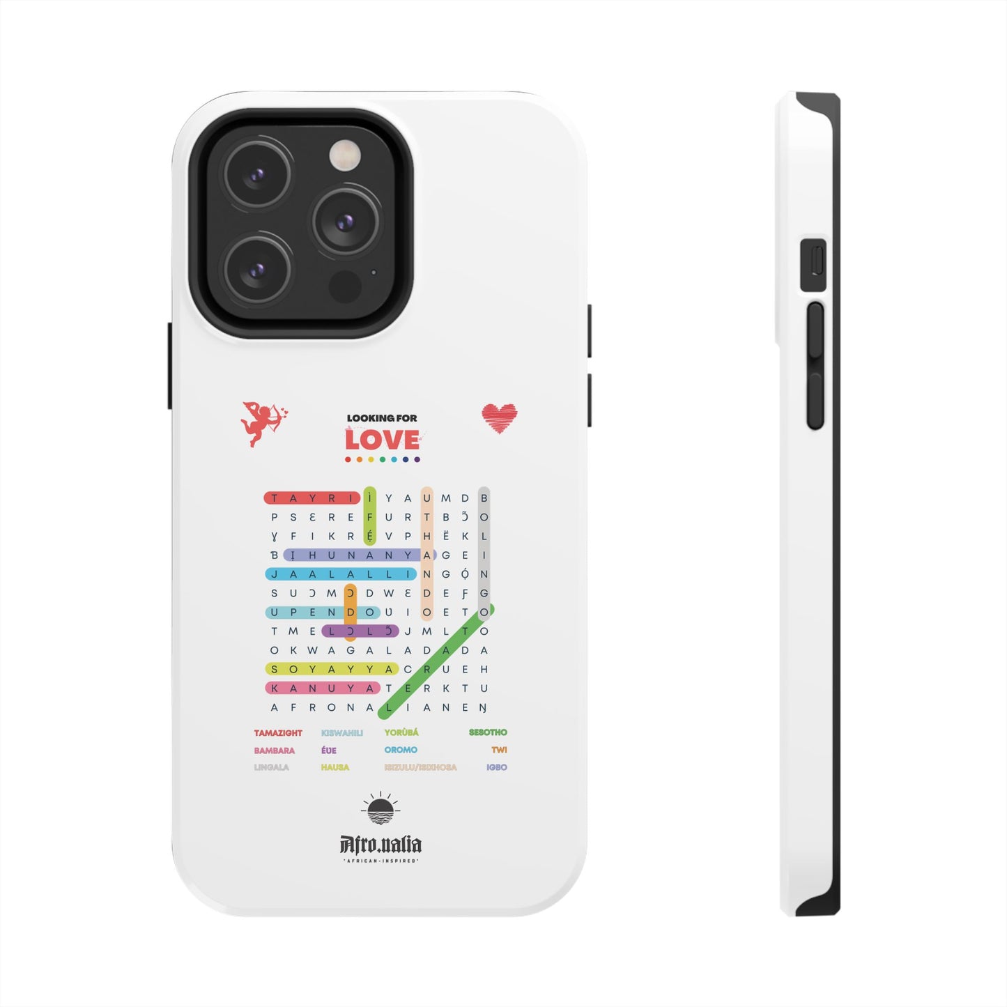 Looking for Love Phone Case - White