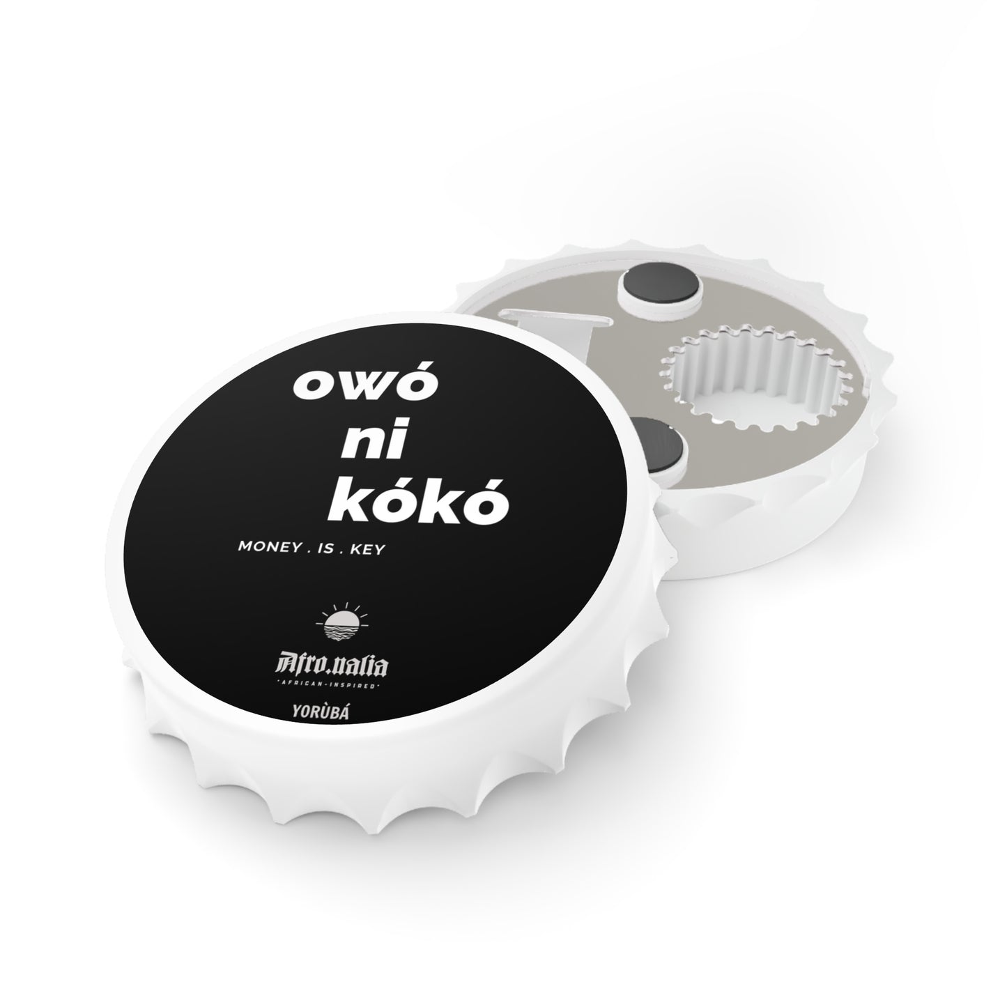 Owó Ni Kòkò Magnetic Bottle Opener