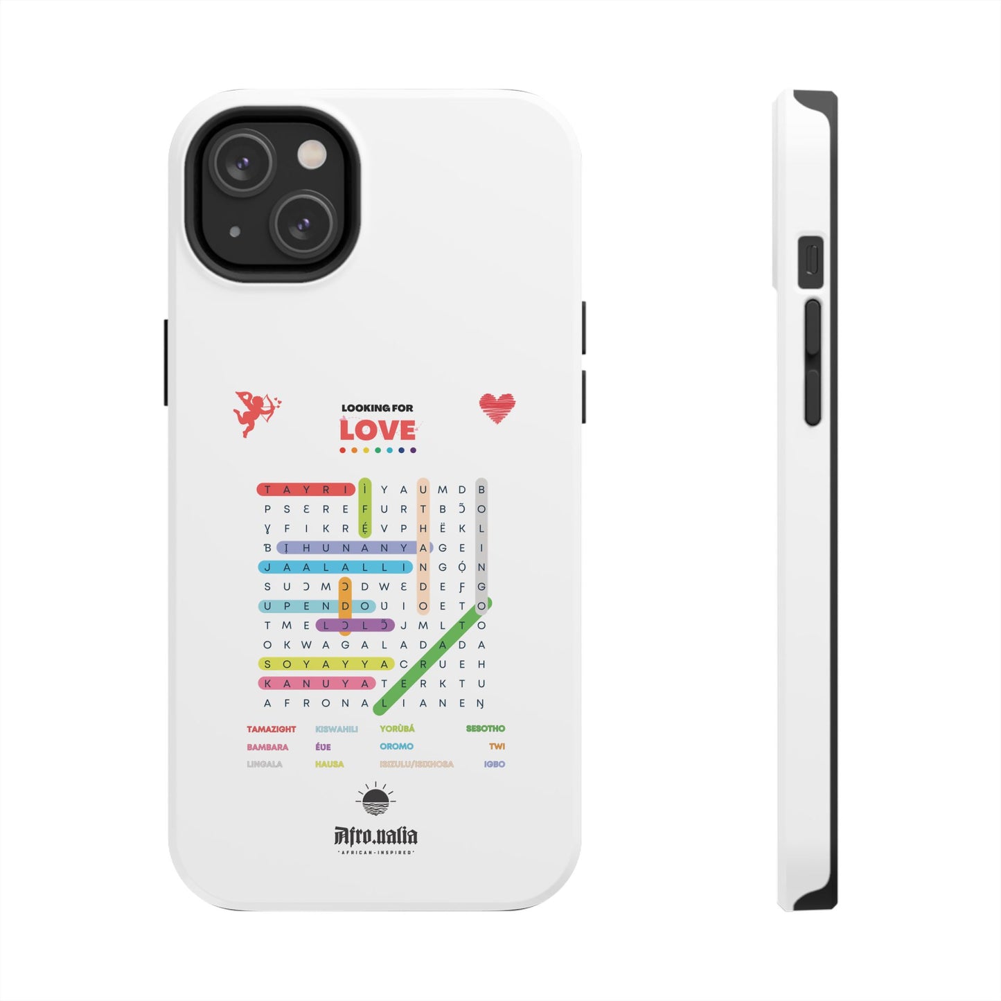 Looking for Love Phone Case - White