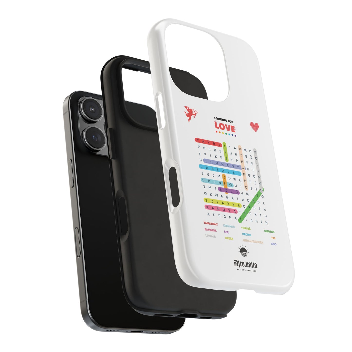 Looking for Love Phone Case - White