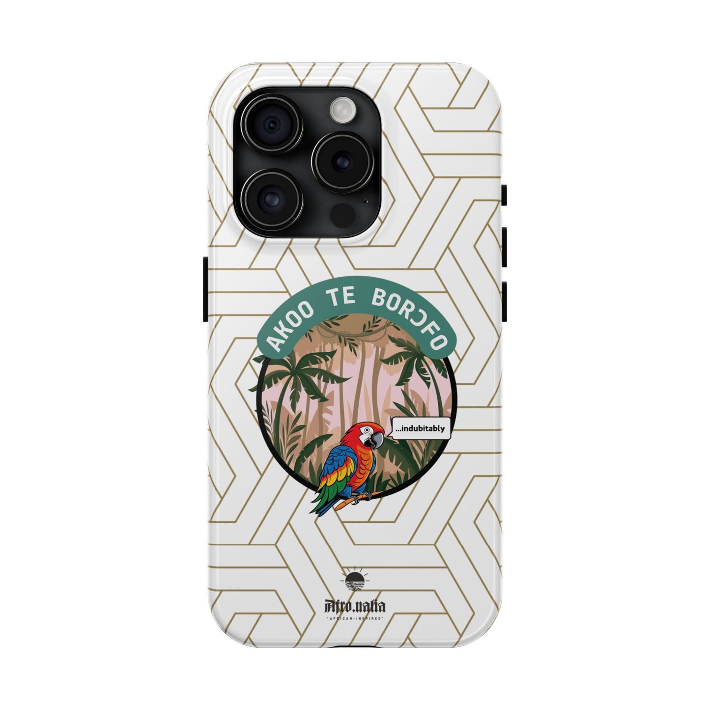 Akoo Te Borɔfo Tough Phone Cases