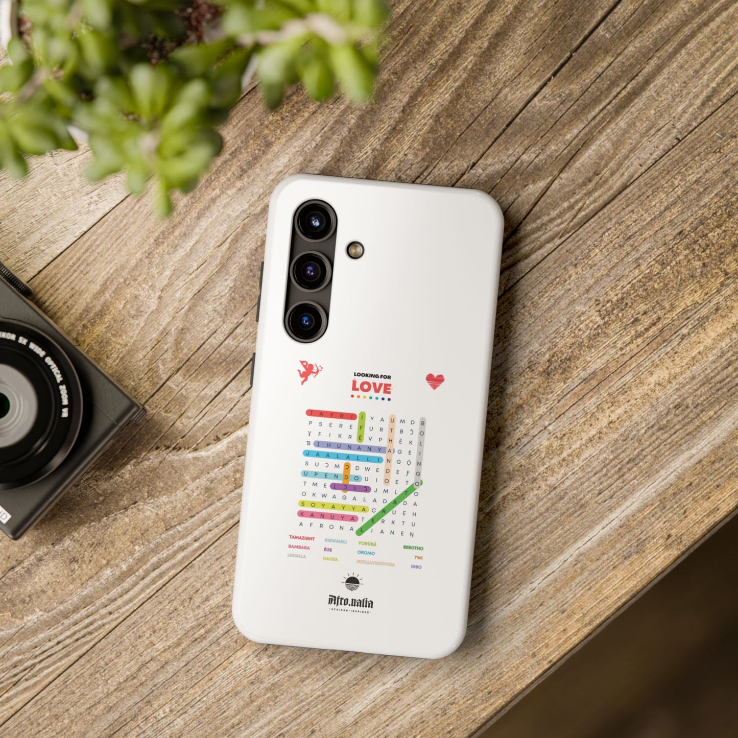 Looking for Love Phone Case - White
