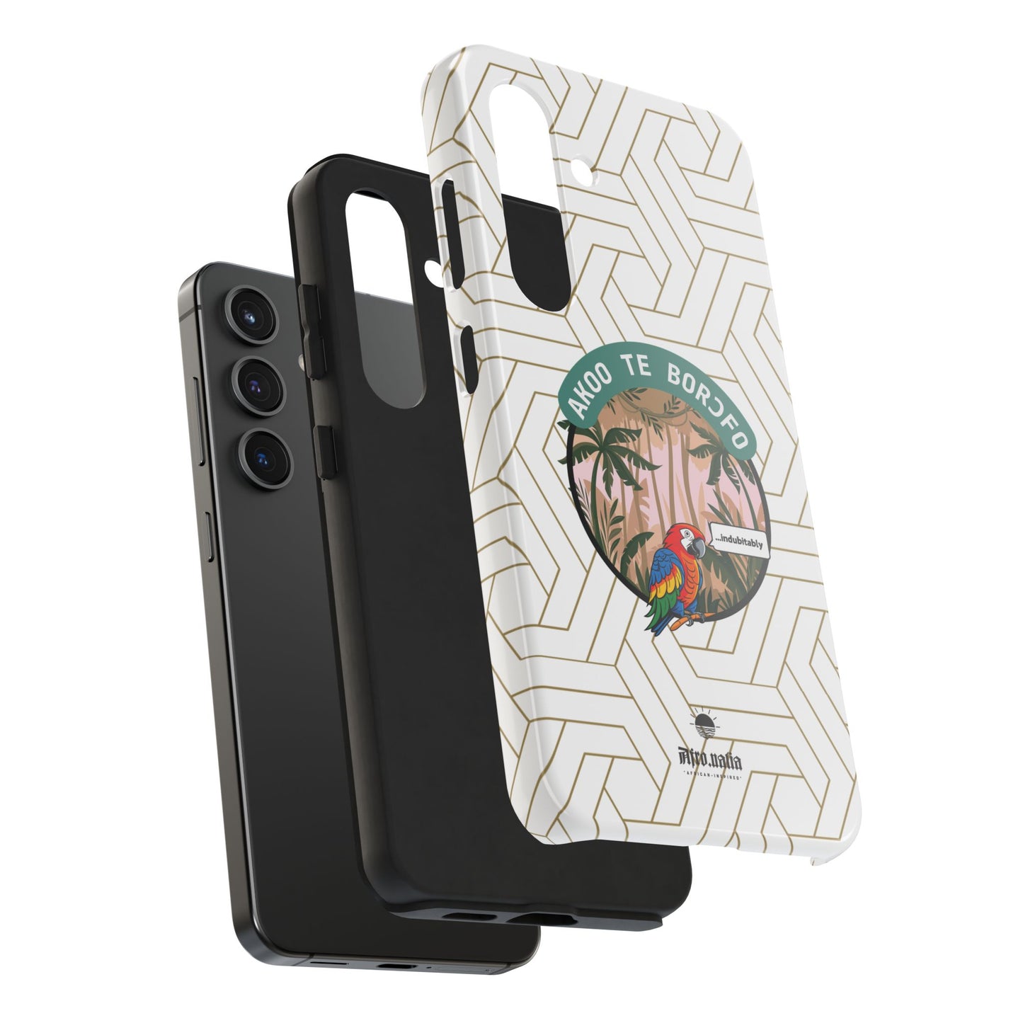 Akoo Te Borɔfo Tough Phone Cases