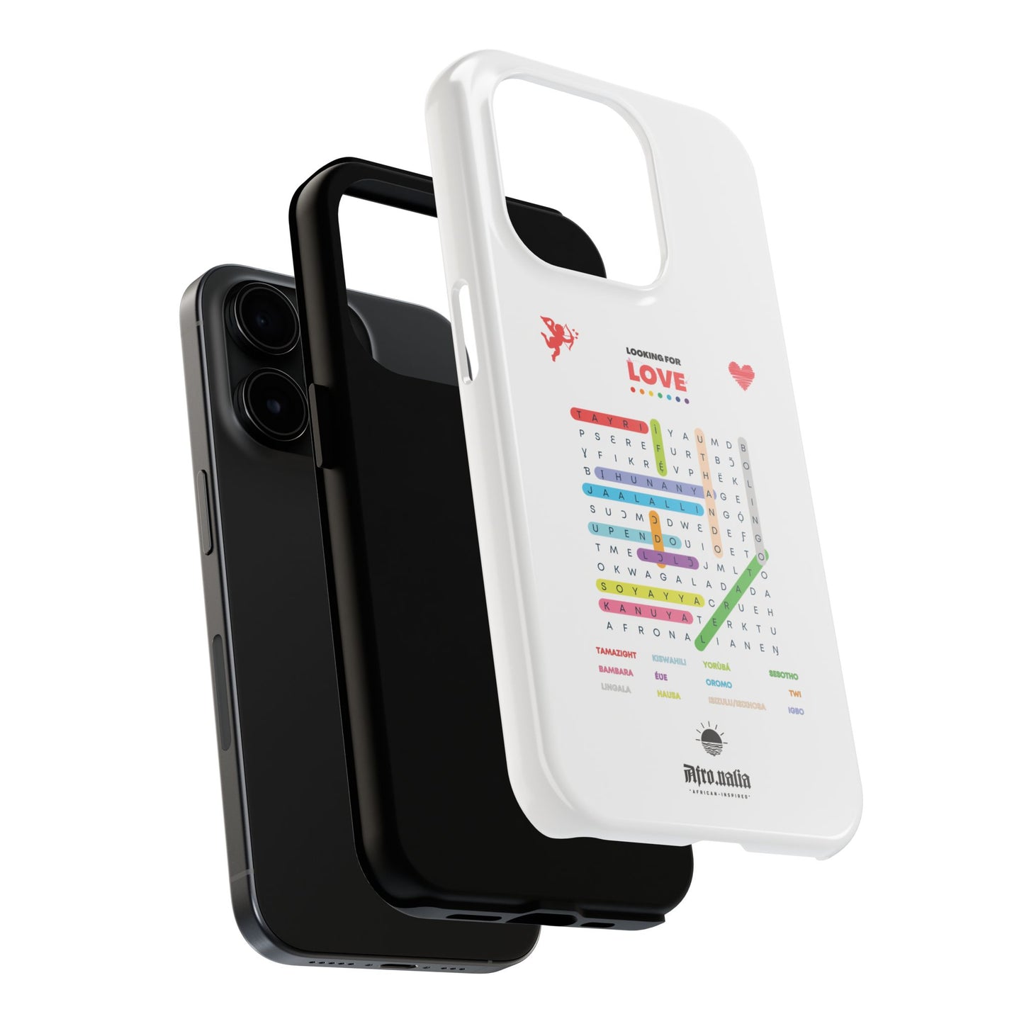 Looking for Love Phone Case - White