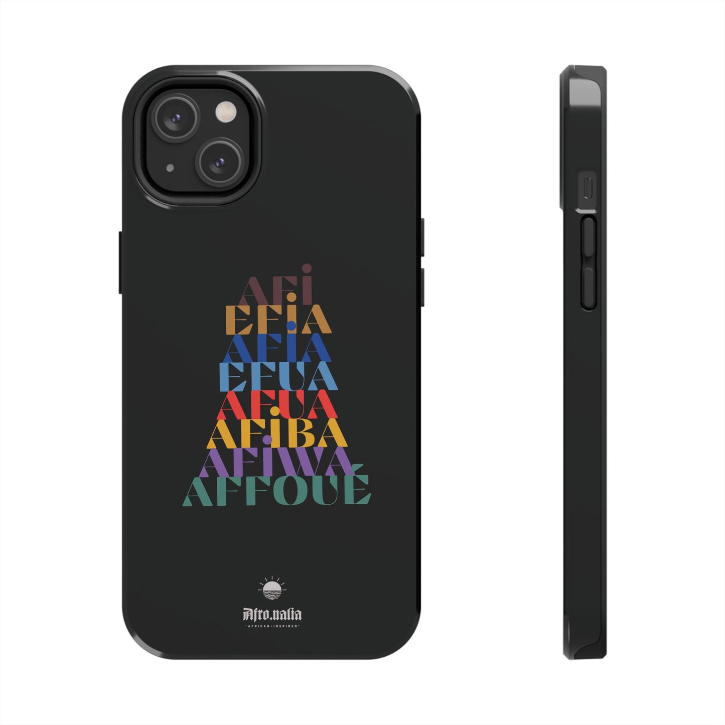 The Shapes of Afia Tough Phone Cases