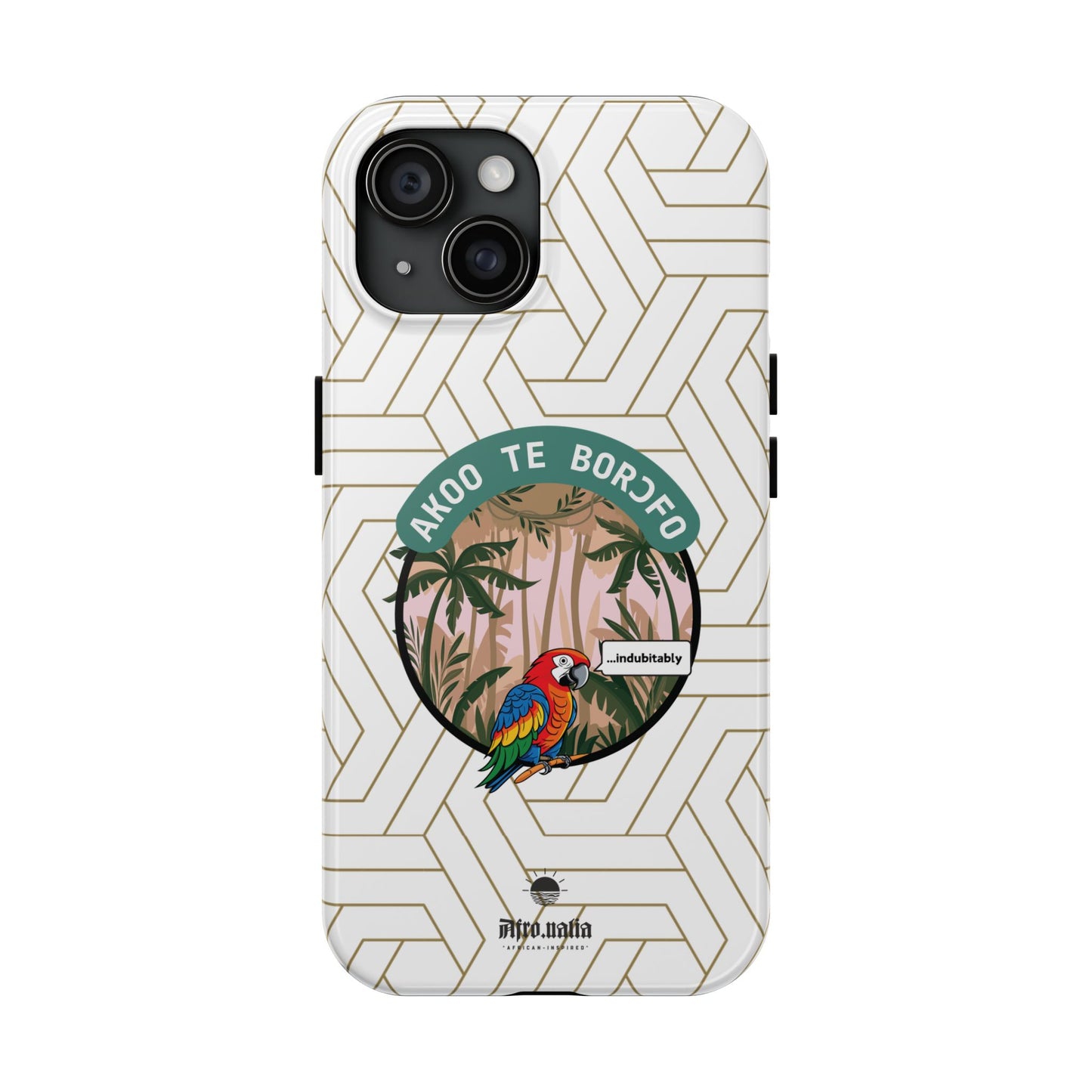 Akoo Te Borɔfo Tough Phone Cases