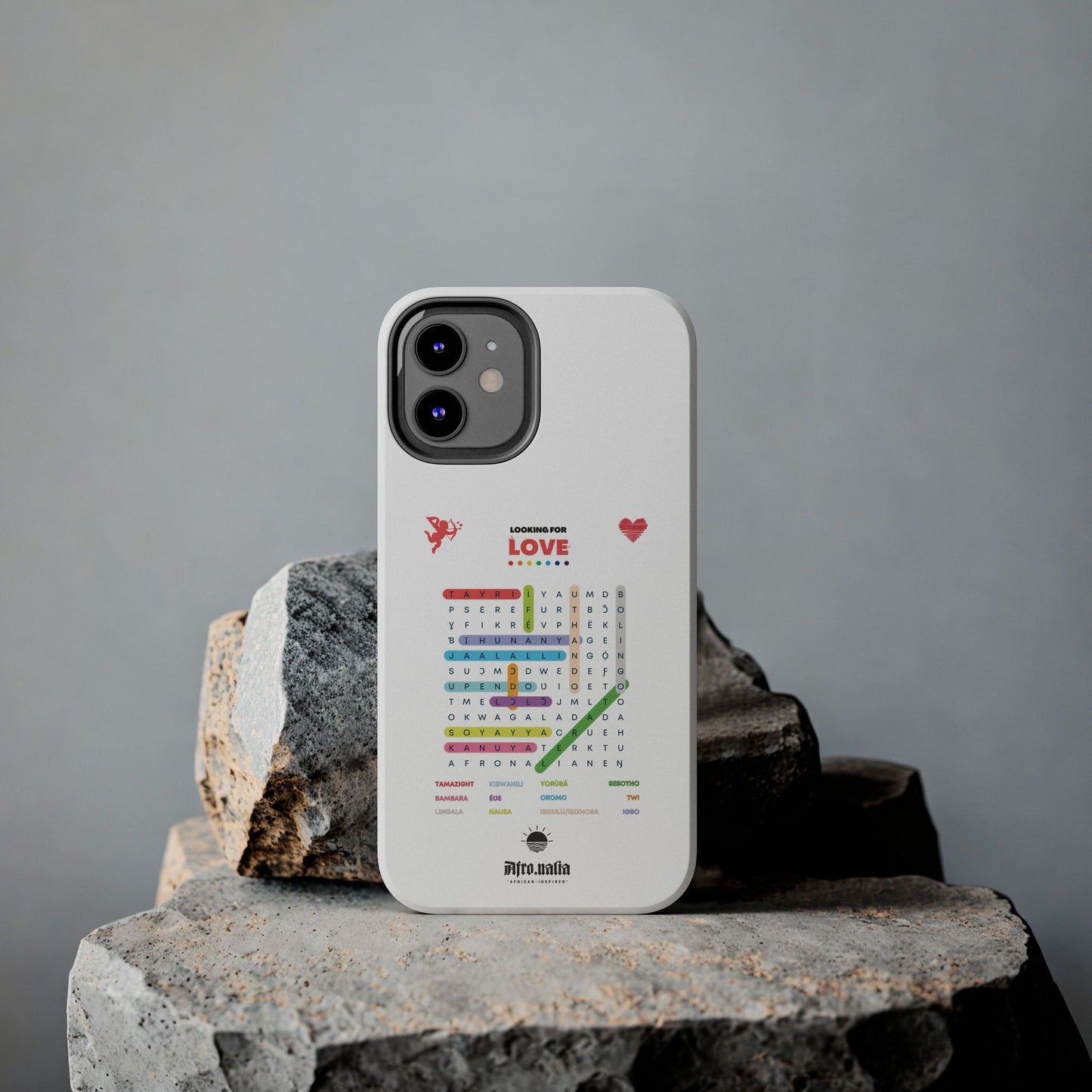 Looking for Love Phone Case - White
