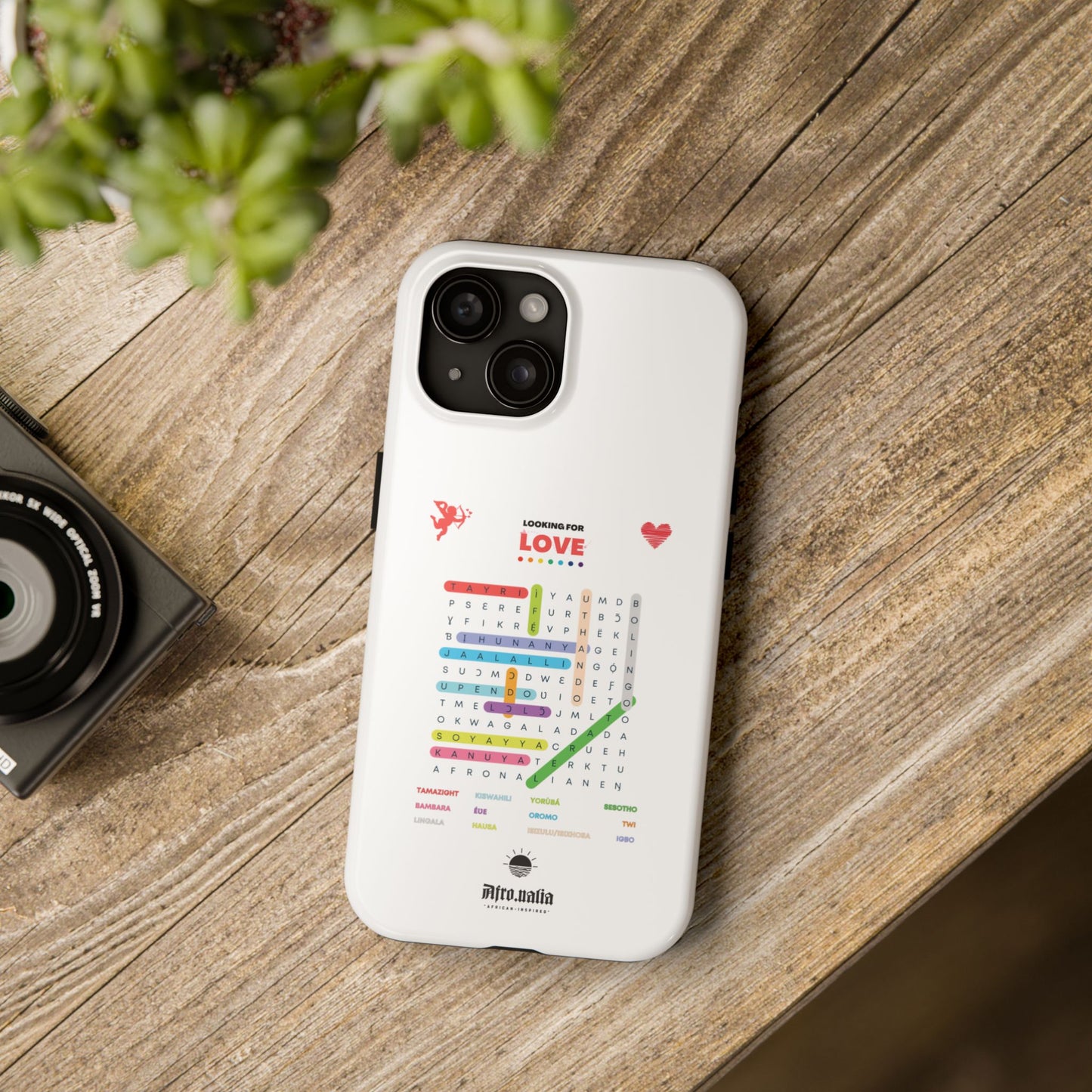 Looking for Love Phone Case - White
