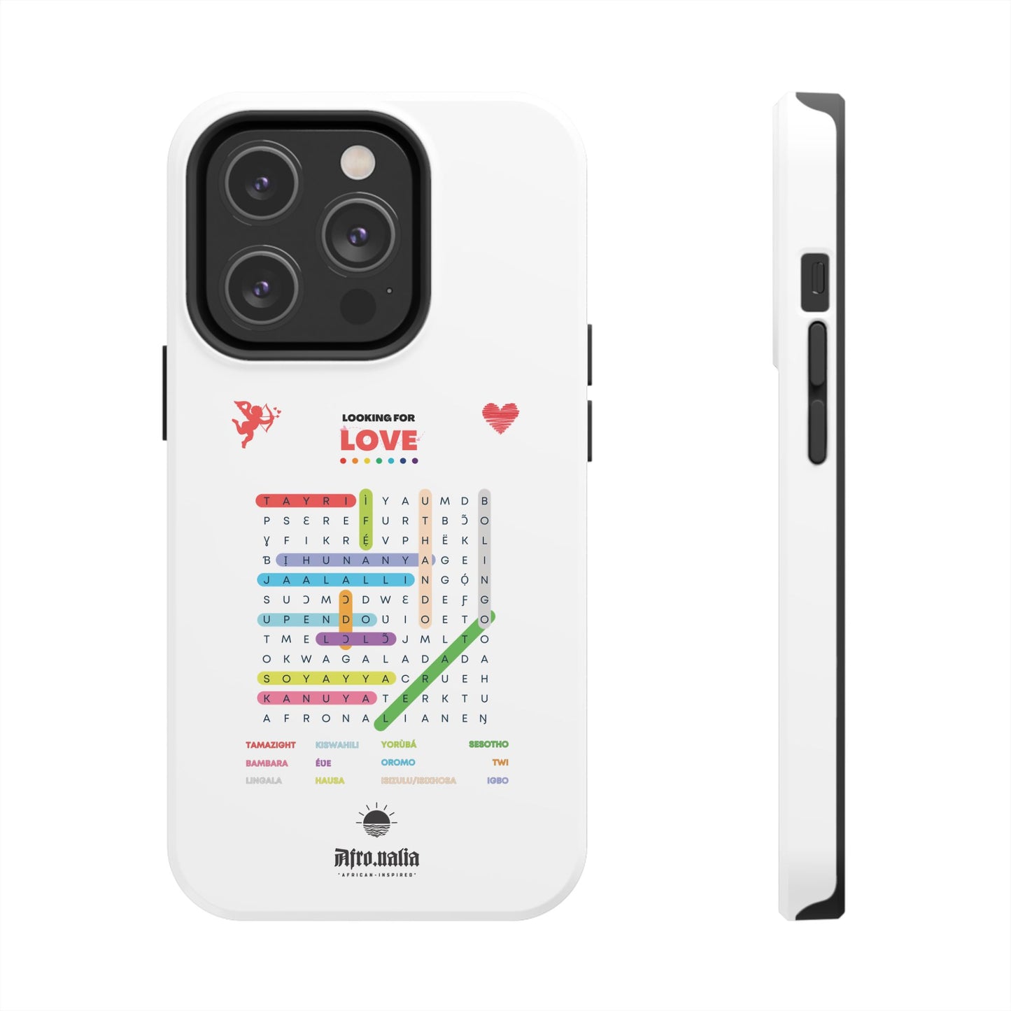 Looking for Love Phone Case - White