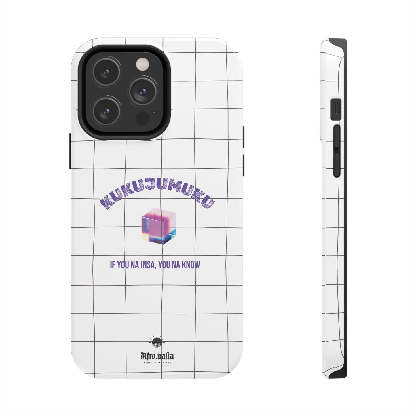 Kukujumuku Black Tough Phone Cases