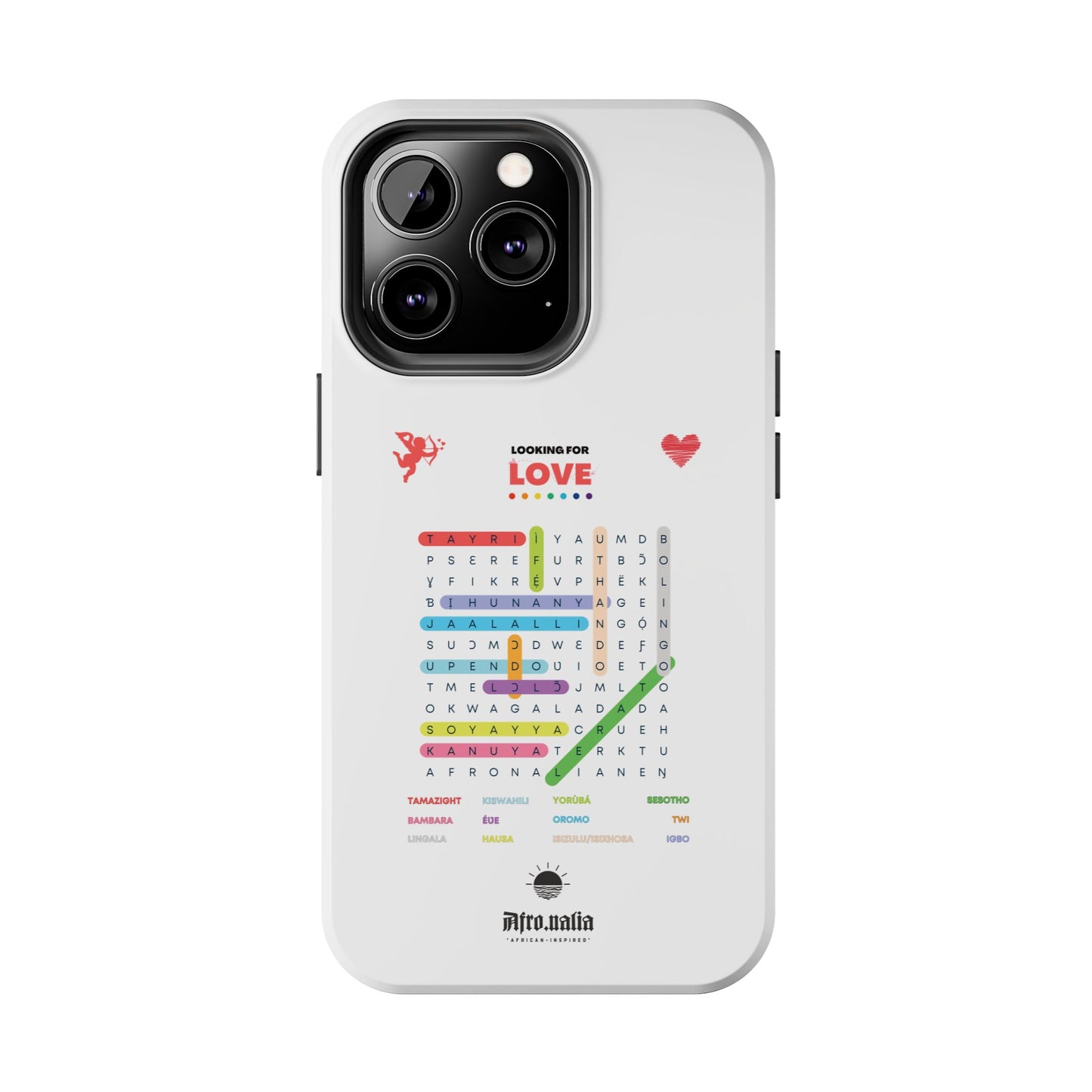 Looking for Love Phone Case - White