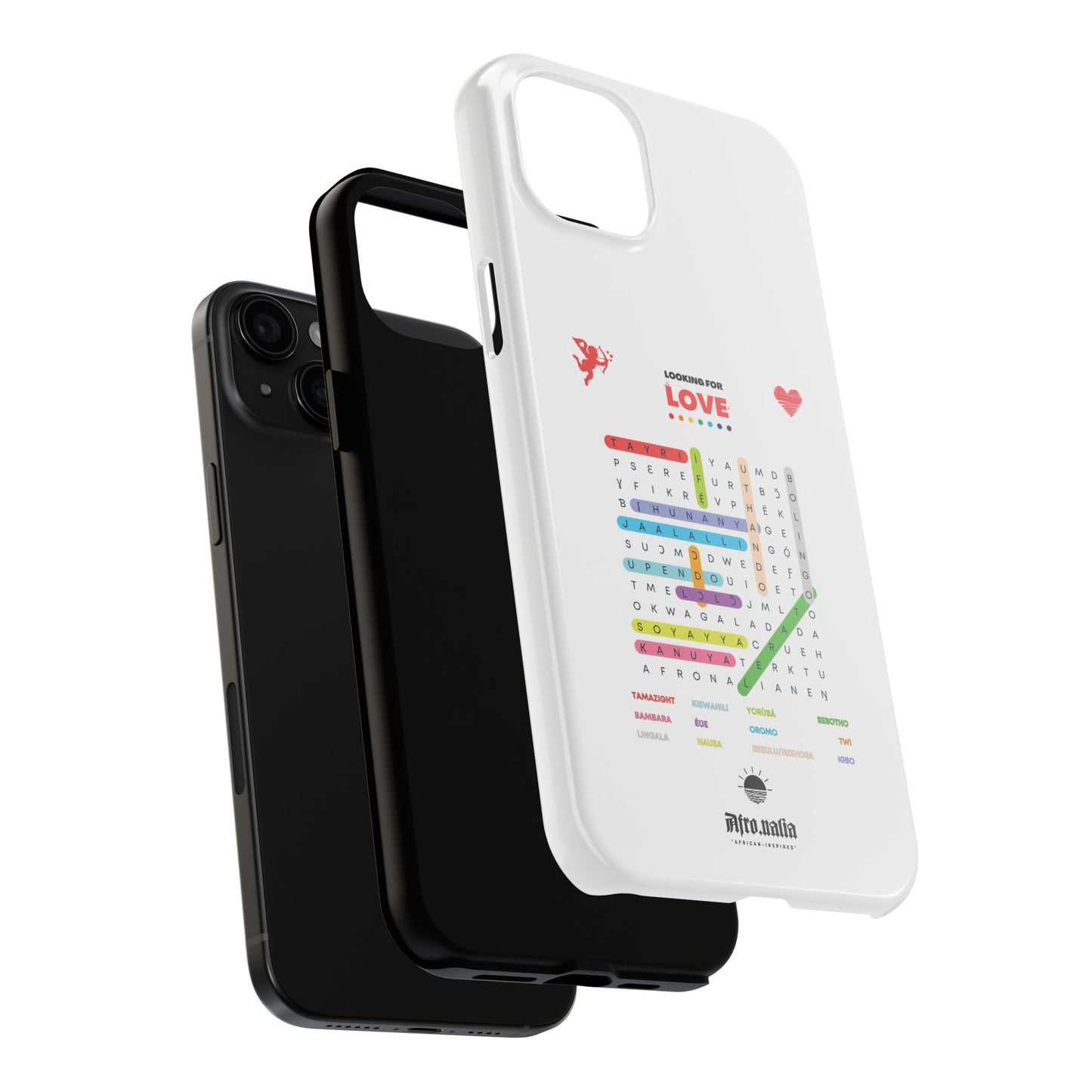 Looking for Love Phone Case - White